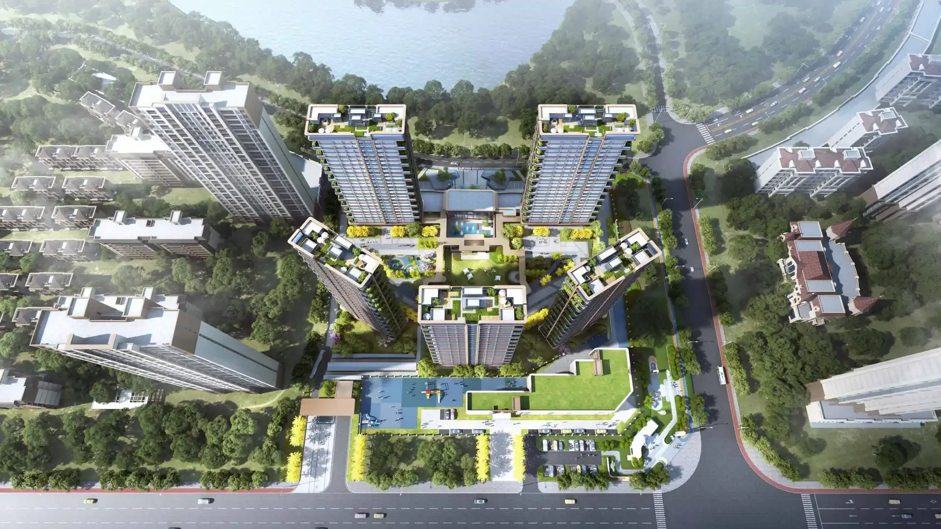 Pingsheng Yuhu Tianzhu Project - Real-World View
