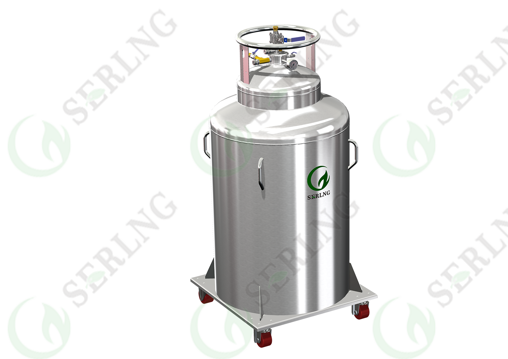 Liquid Helium Dewar Cylinders