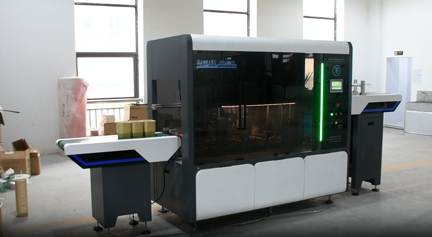 Automatic lunchbox machine production process