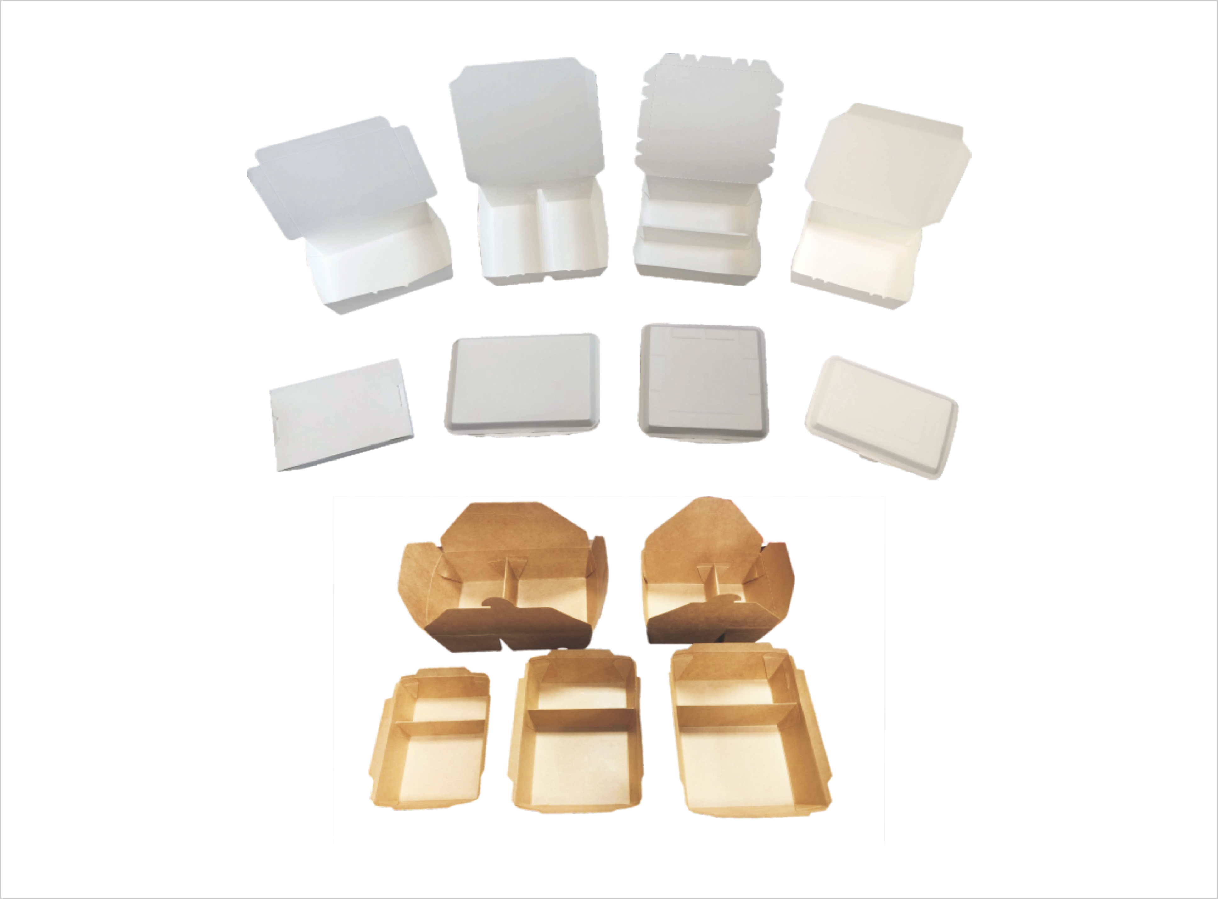 Square takeout paper box