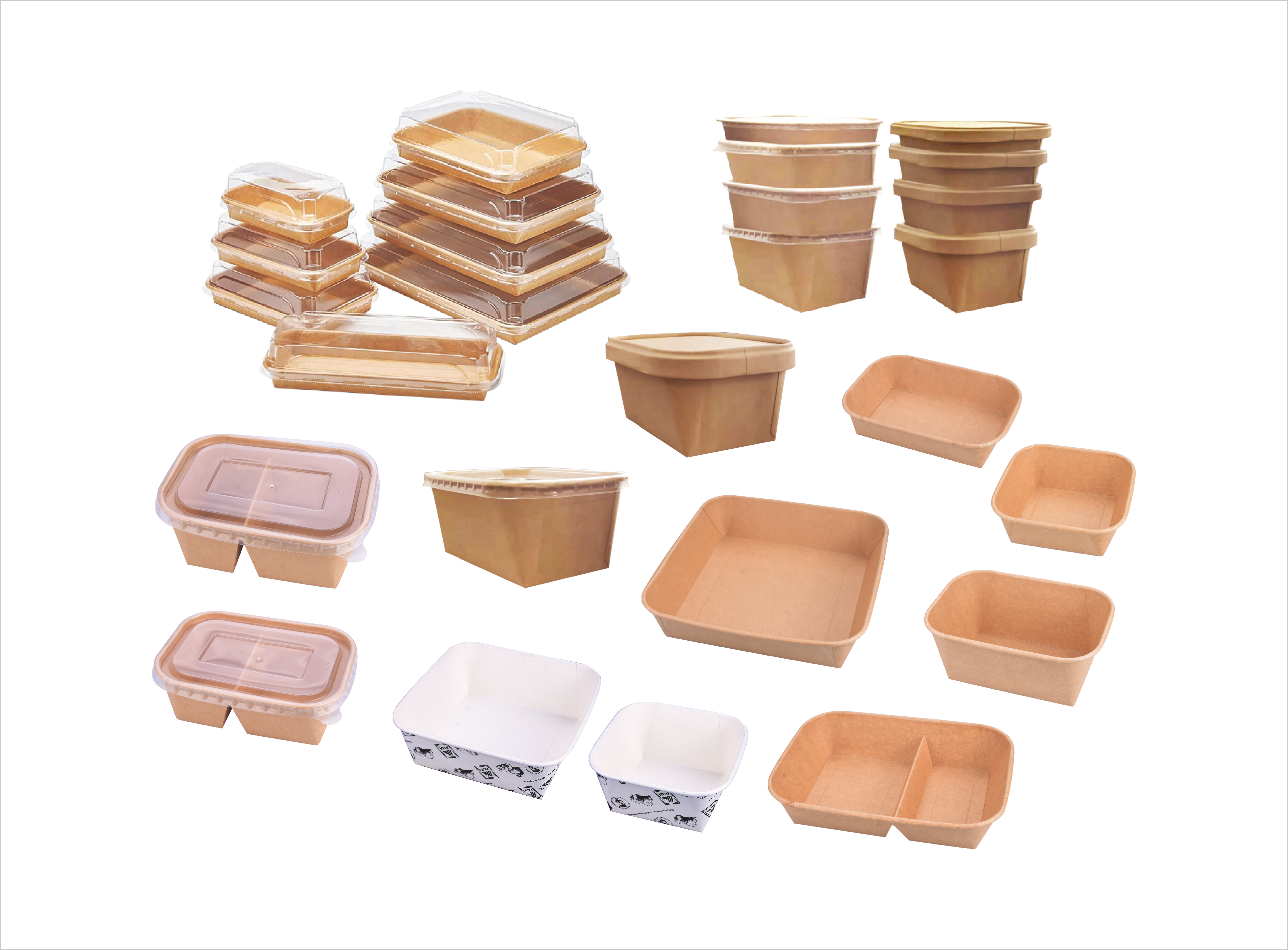 Multi-compartment lunch box