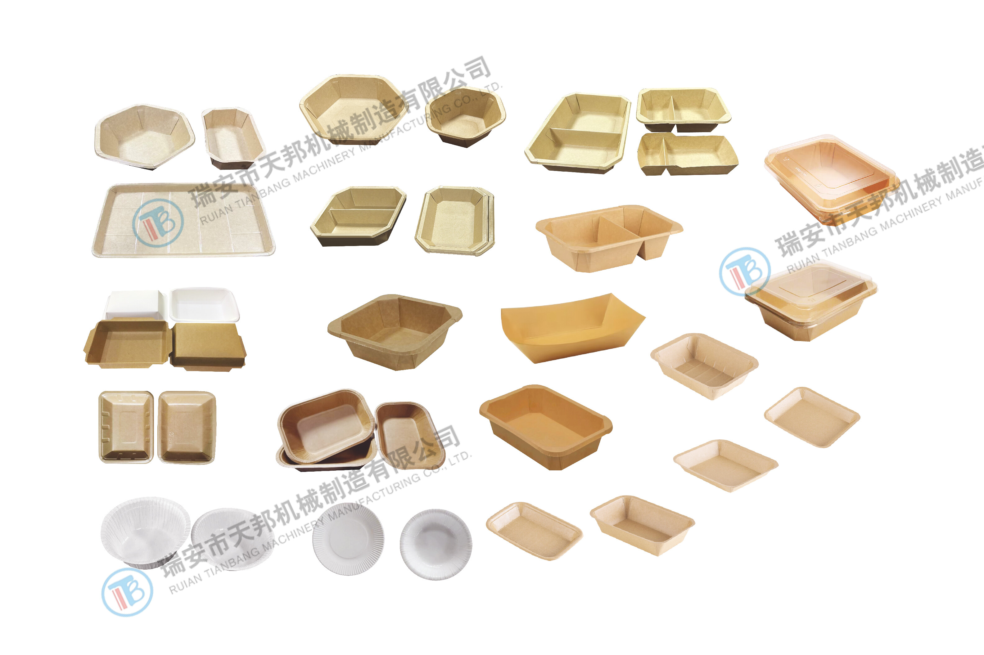 Rolled-edge food containers and bowls