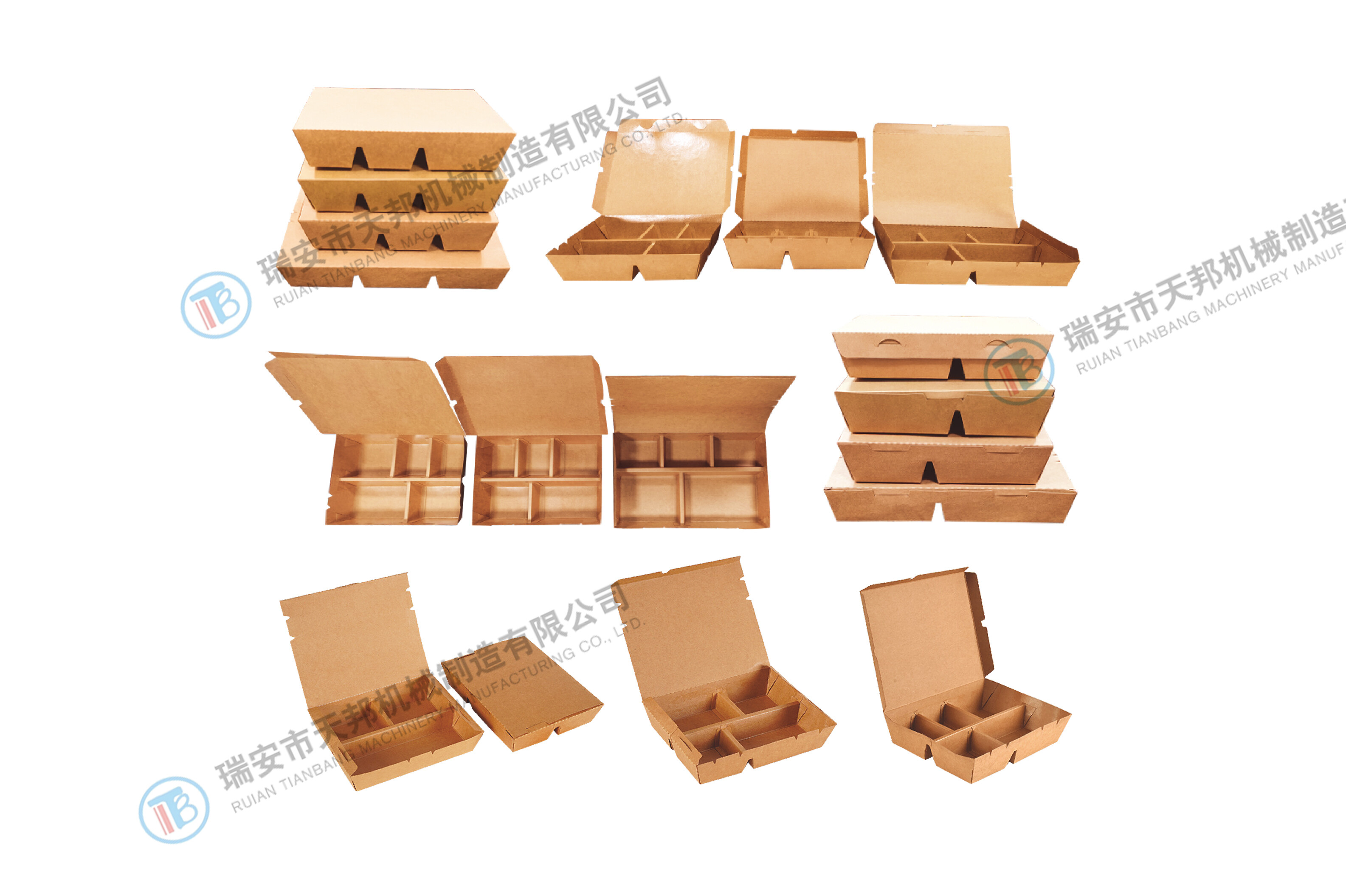 Square takeout paper box