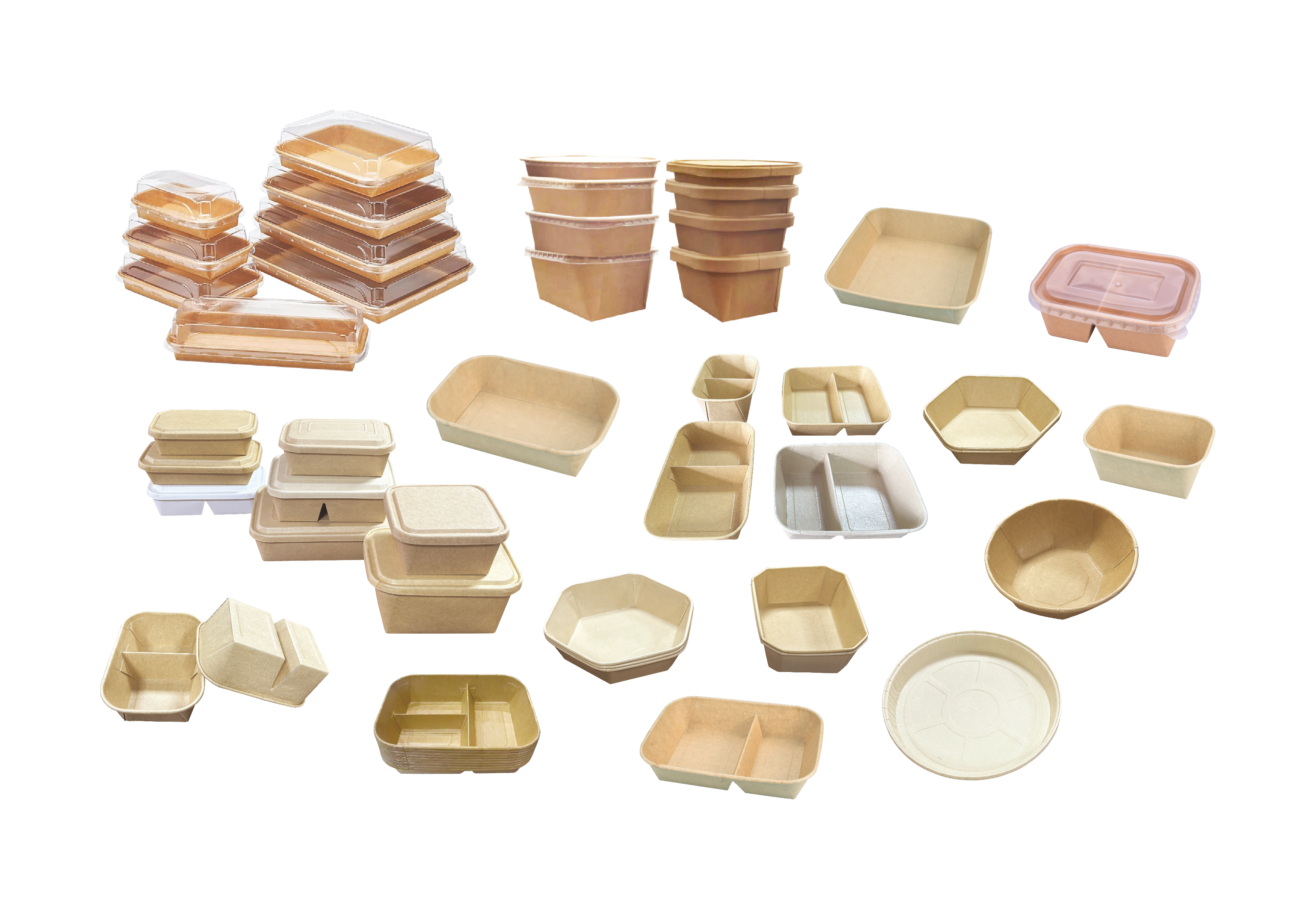 卷边餐盒餐盘成品