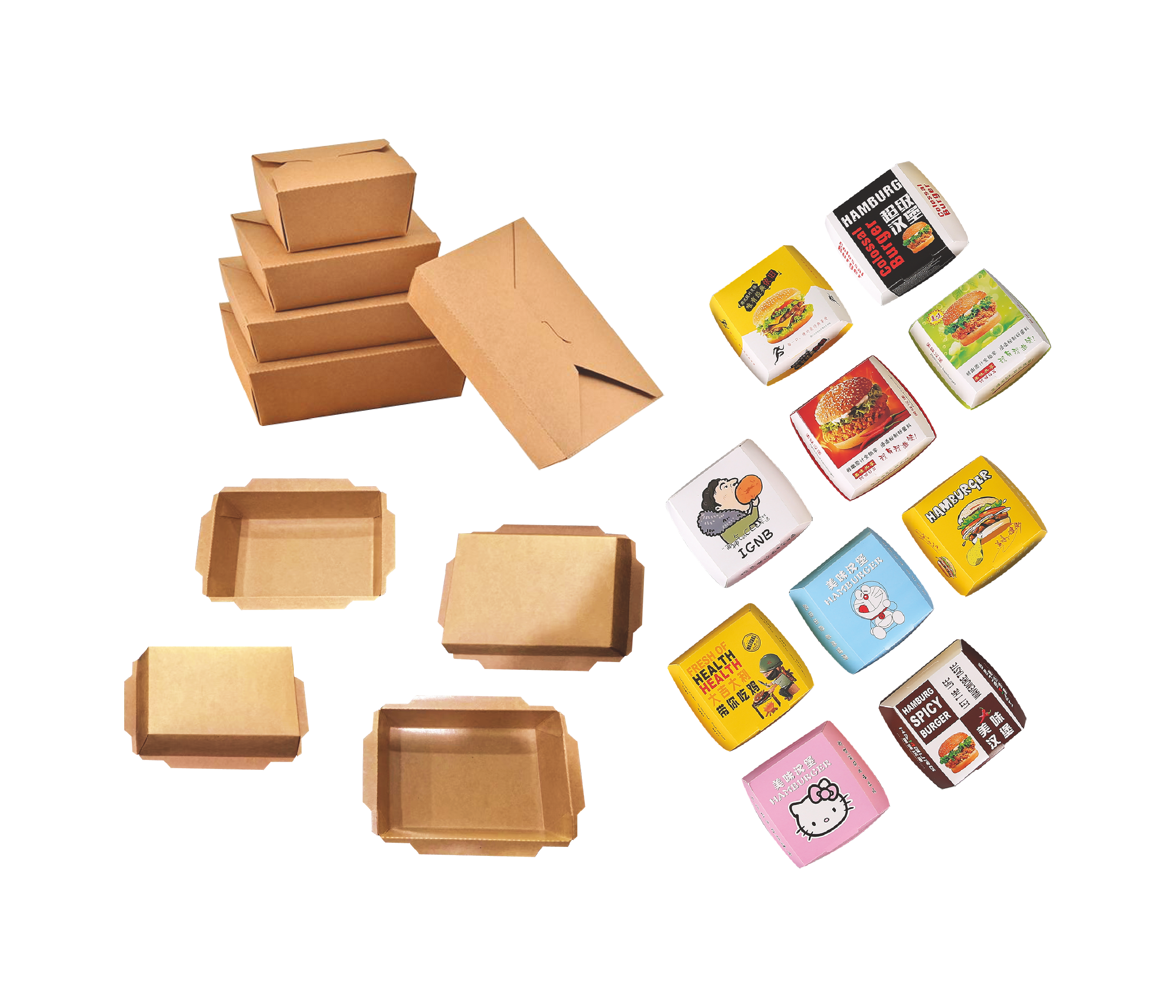 Square food container
