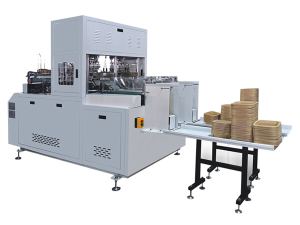 CHJ-ASF Fully Automatic Dual-Station Paper Food Container Forming Machine