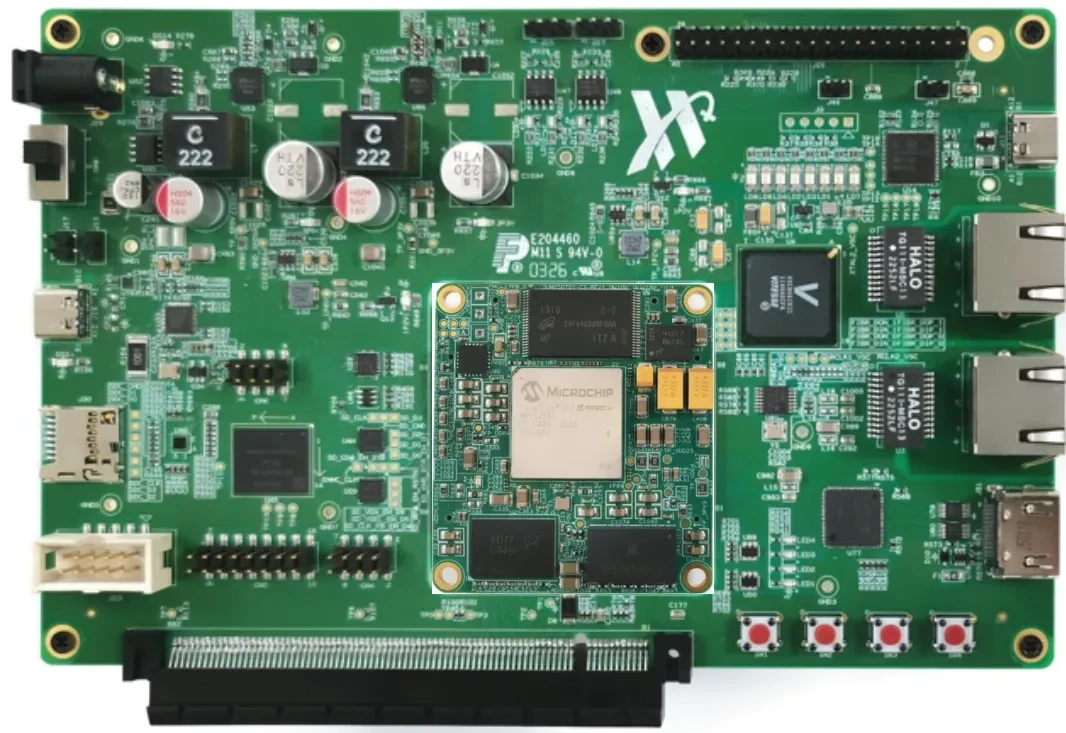 Real Photos of Signal Processing Carrier Board