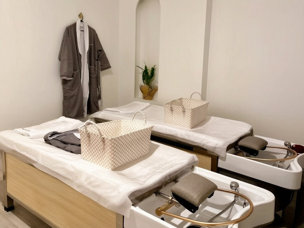 DELUXE SPA & BEAUTY reception