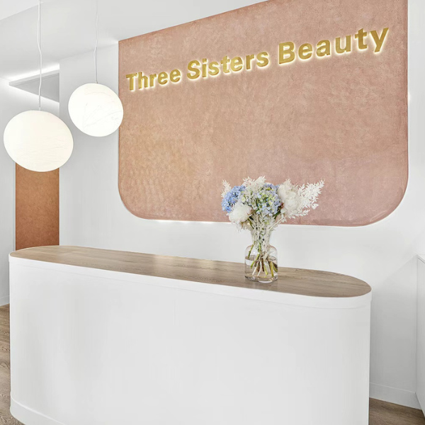 Professional facial treatment room at Three Sisters Beauty Burwood, dedicated skin care treatment space