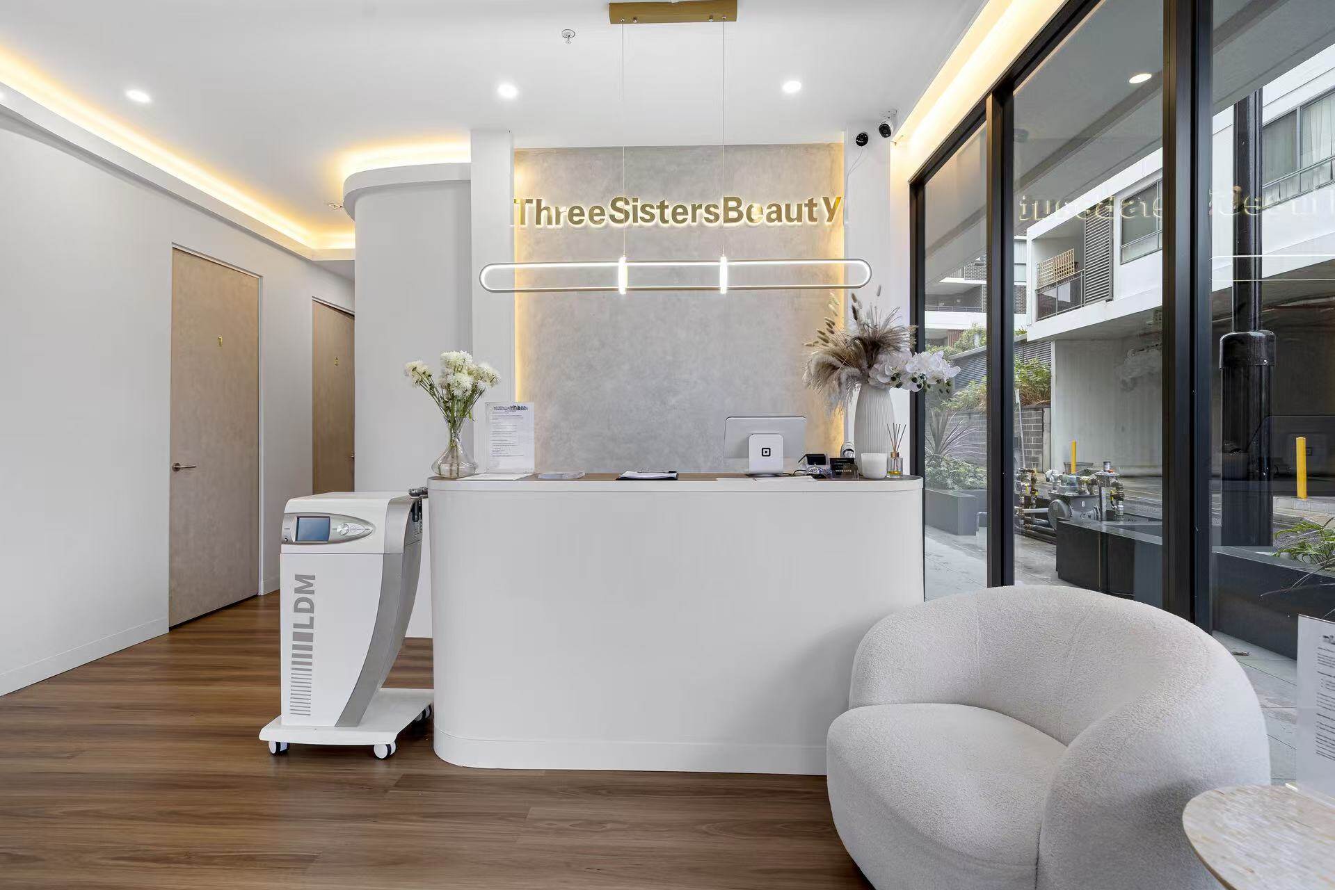 Three Sisters Beauty Liverpool branch clinic, professional beauty treatment space
