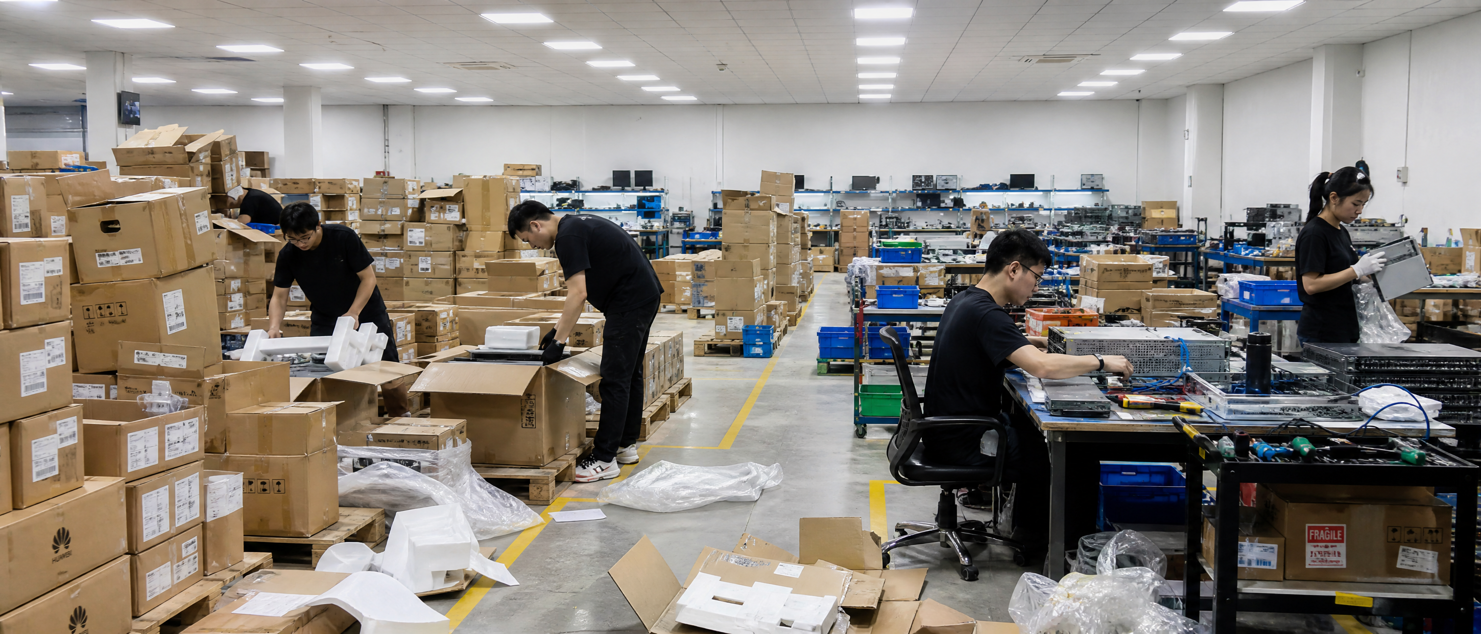 Server inventory warehouse