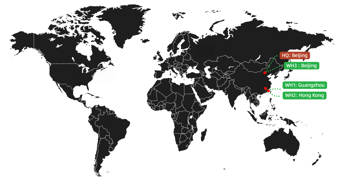 Global Presence Map