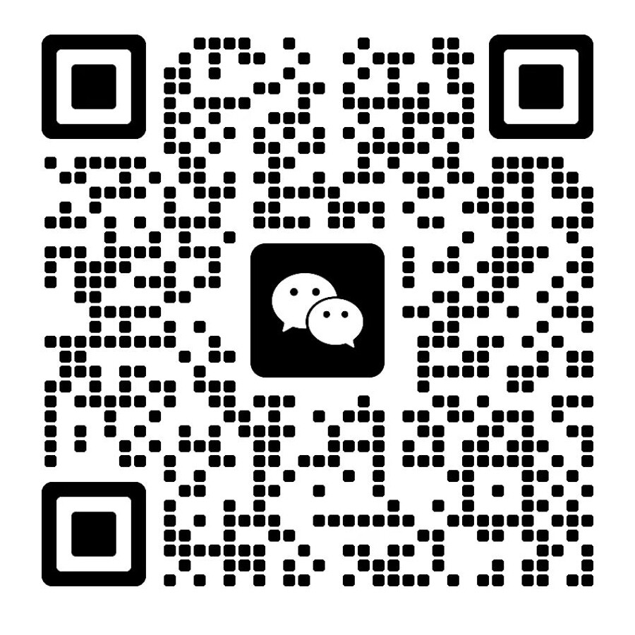 黑白微信二维码