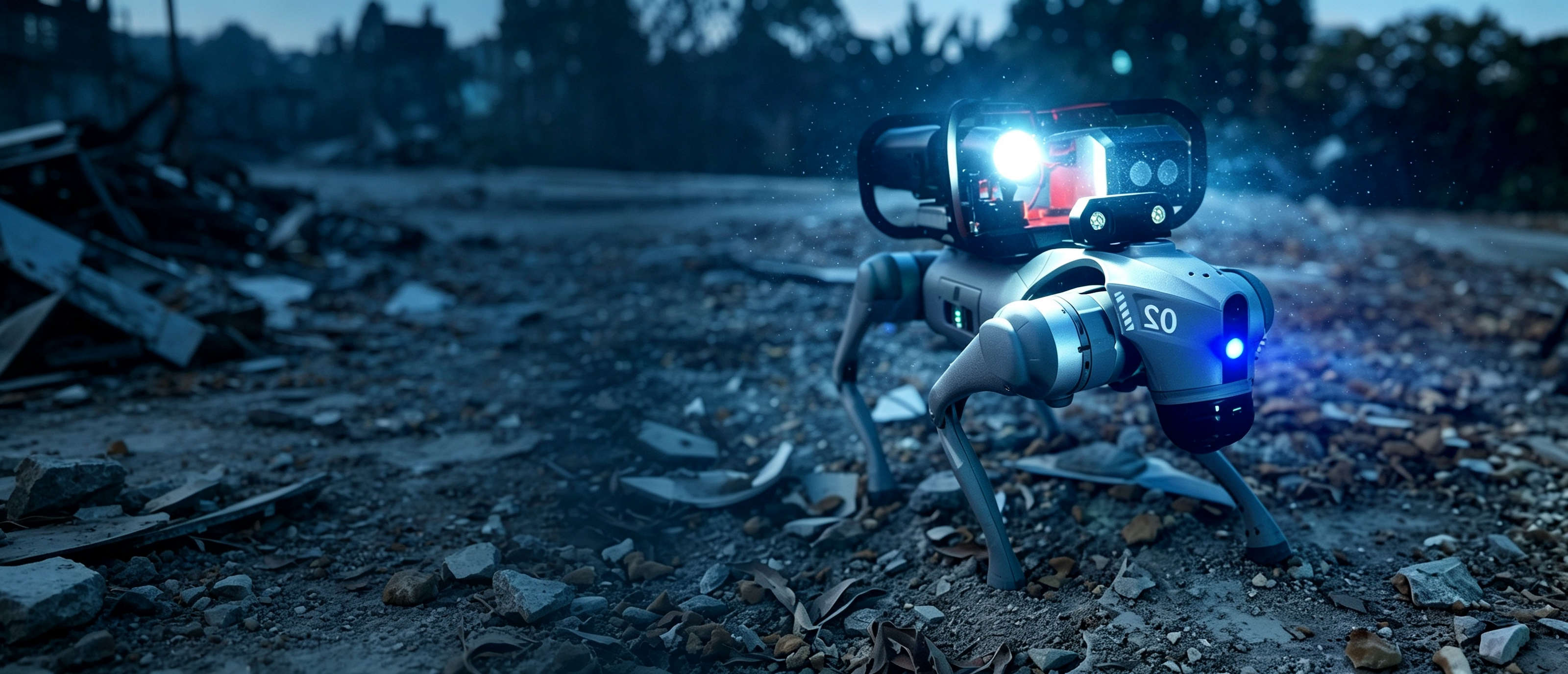 Automatic Radiation Detection Patrol Dog