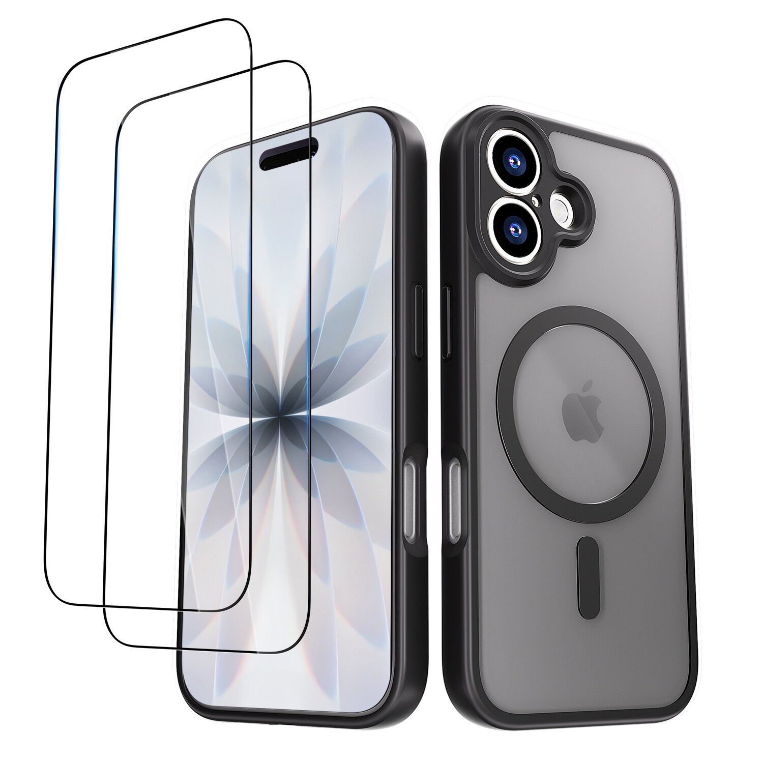 Matt MagSafe Case for iPhone 17 – Black