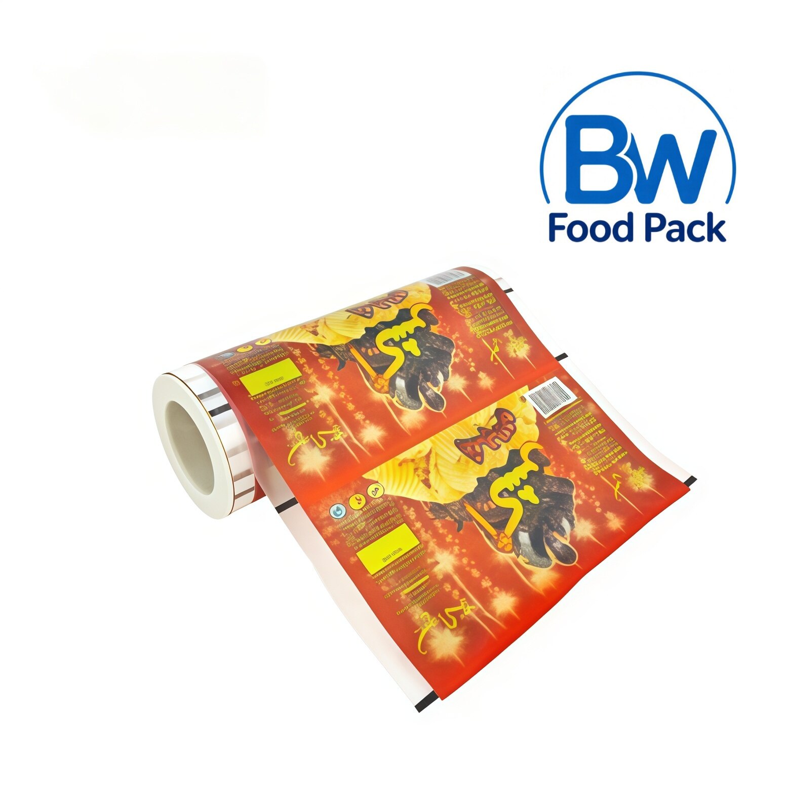 Aluminum Foil Composite Roll Film For Snack Packaging