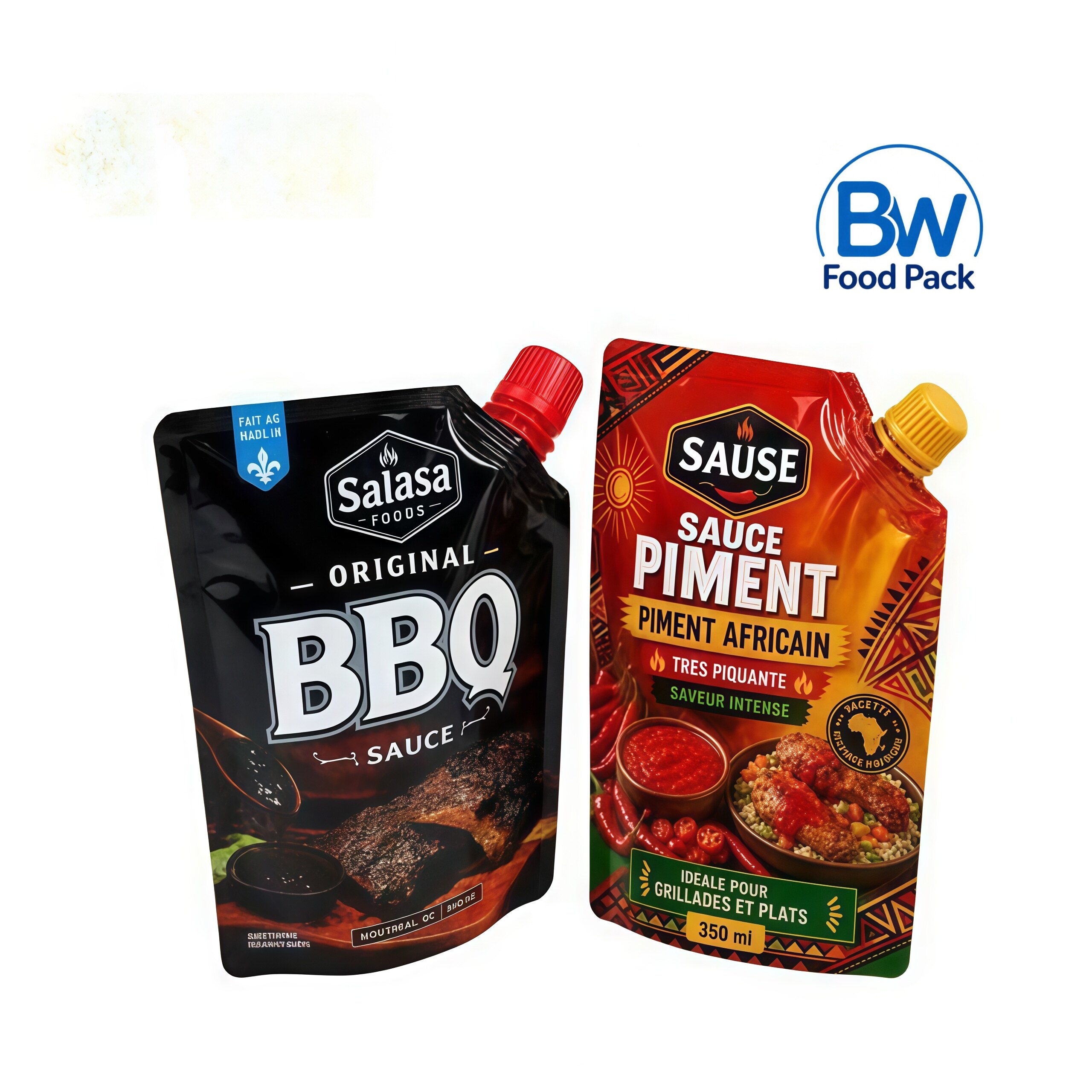 BBQ and Chili Sauce Packaging