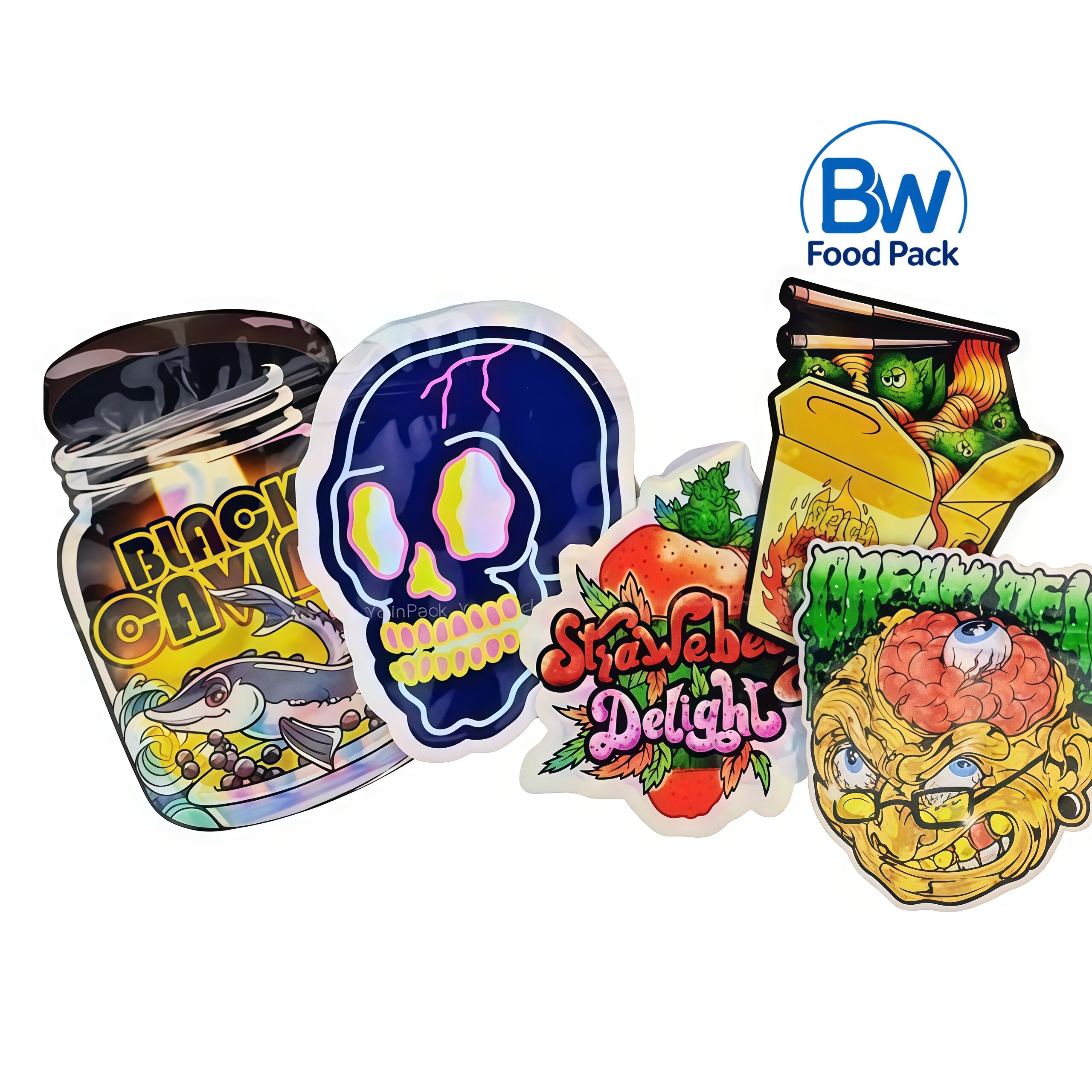 Custom 3.5g Mylar Moisture Proof Bags