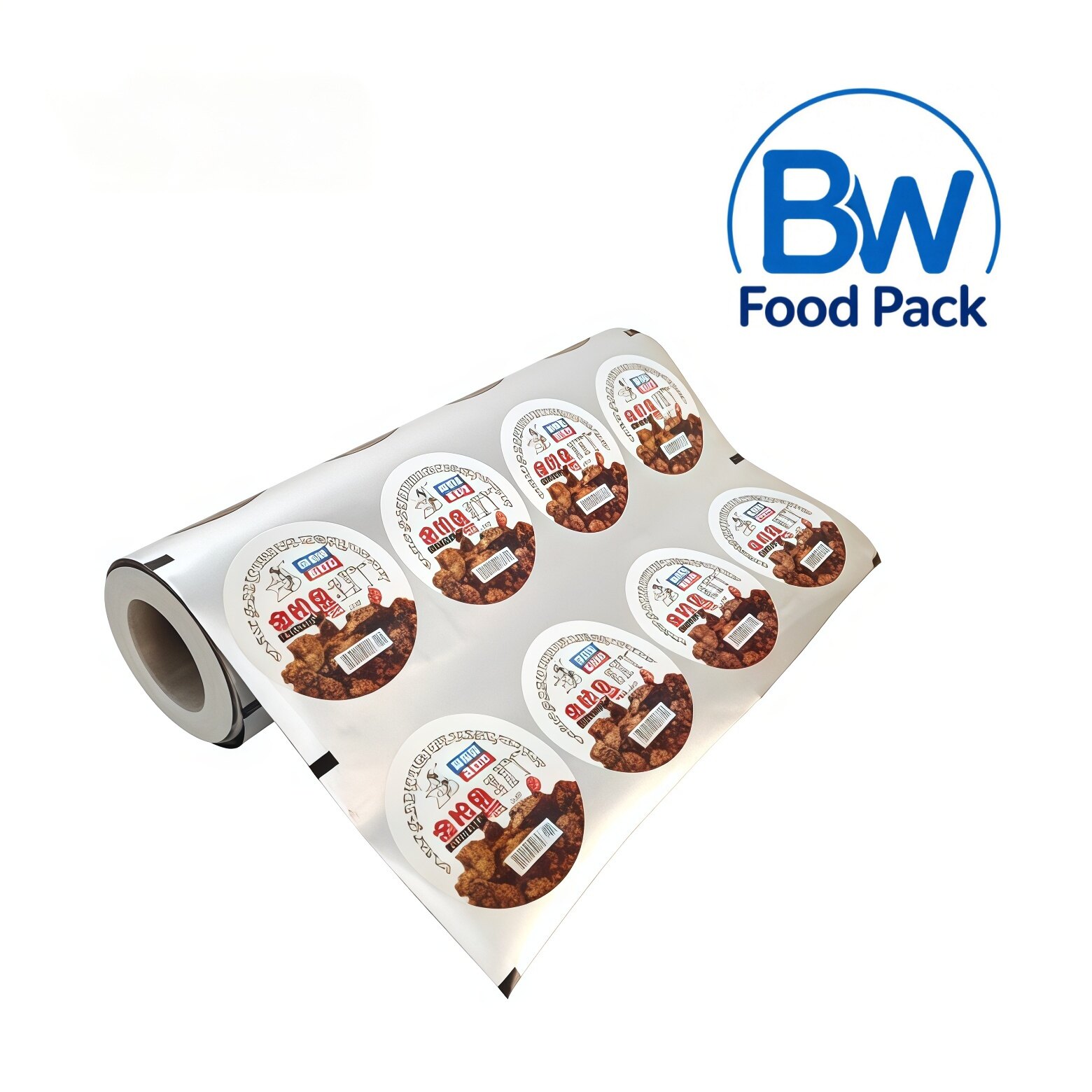Aluminum Foil Cup Sealing Lidding Film