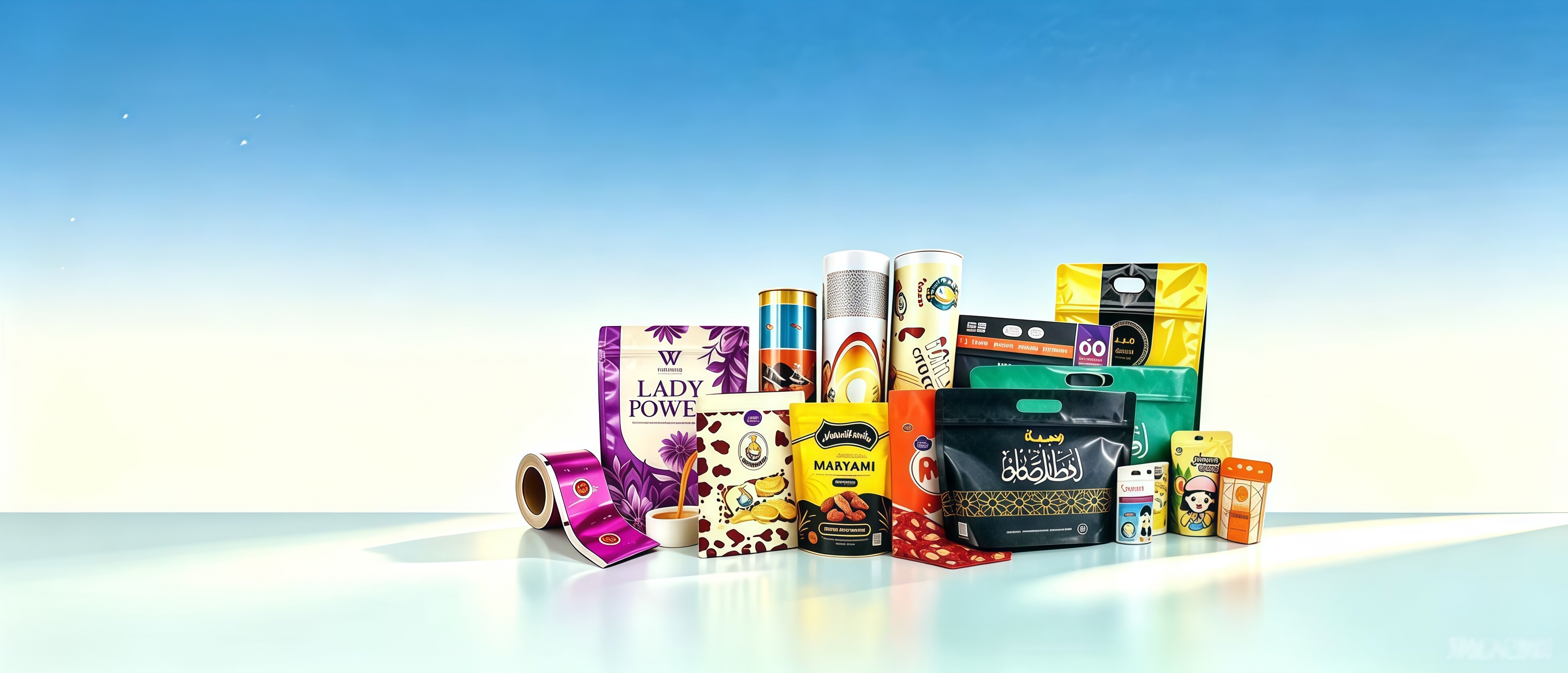 Food packaging factory production line