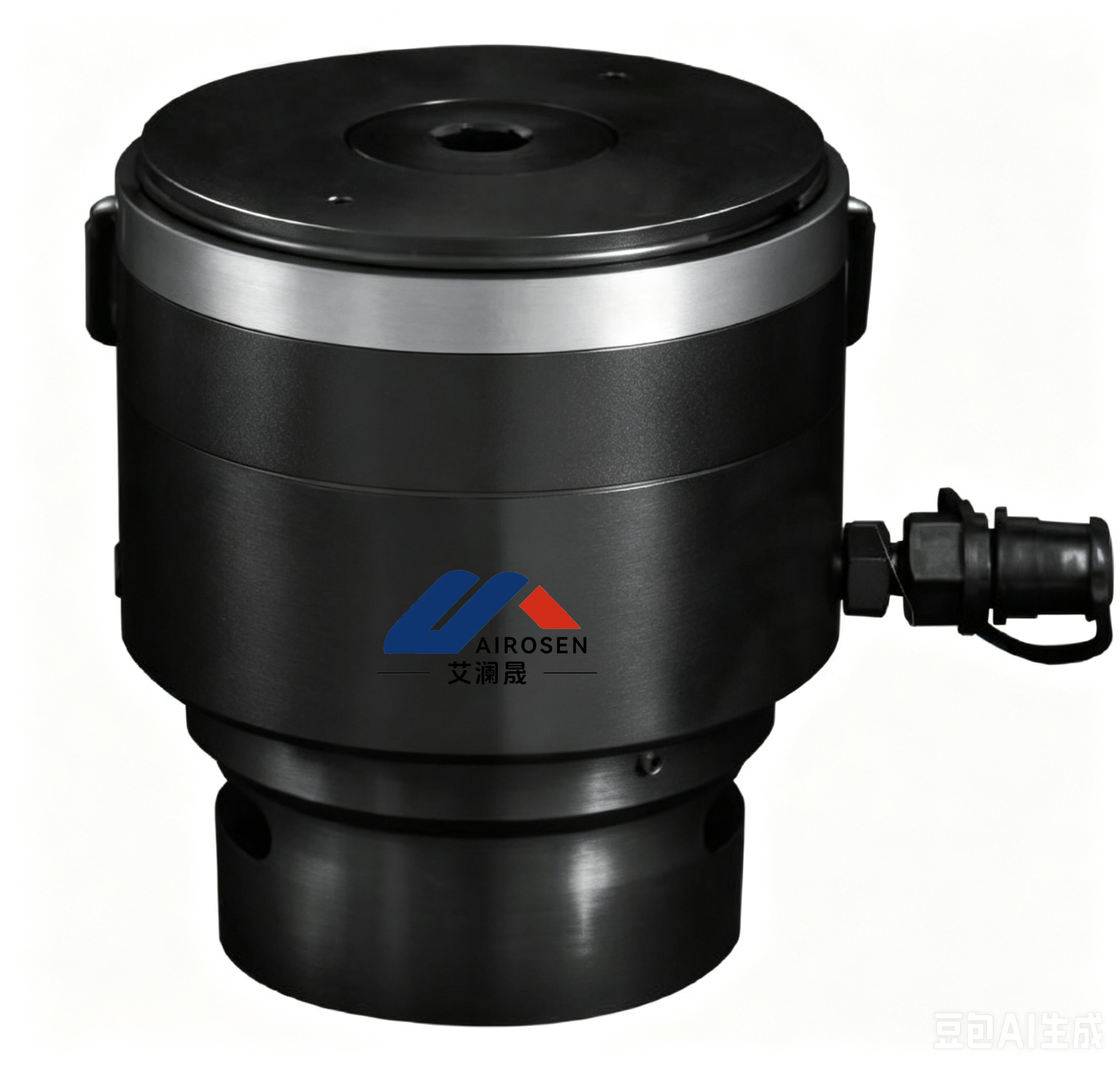 Single-stage self-resetting hydraulic bolt tensioner