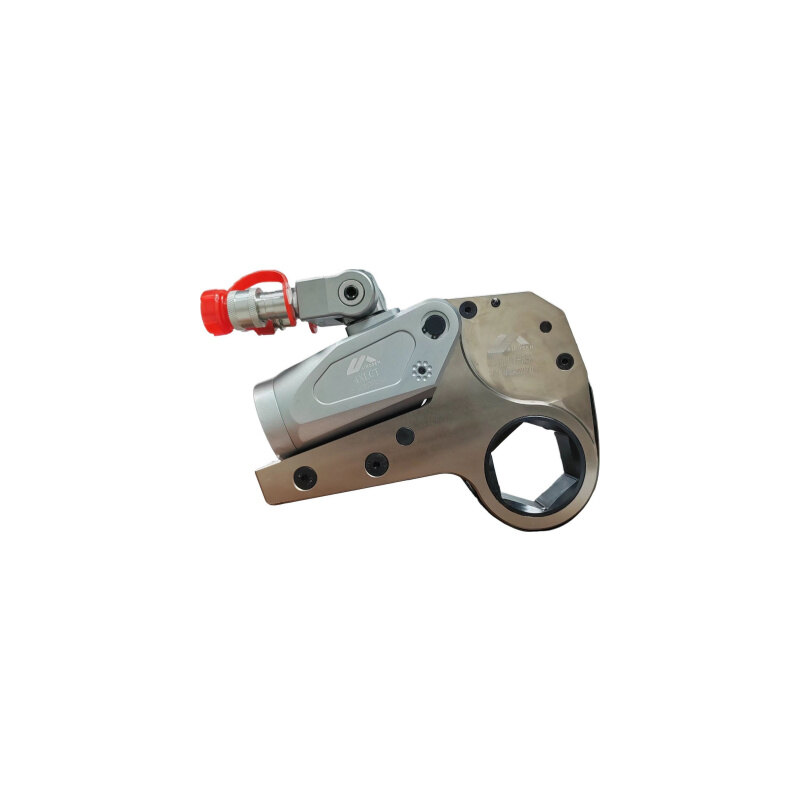 Hollow hydraulic torque wrench
