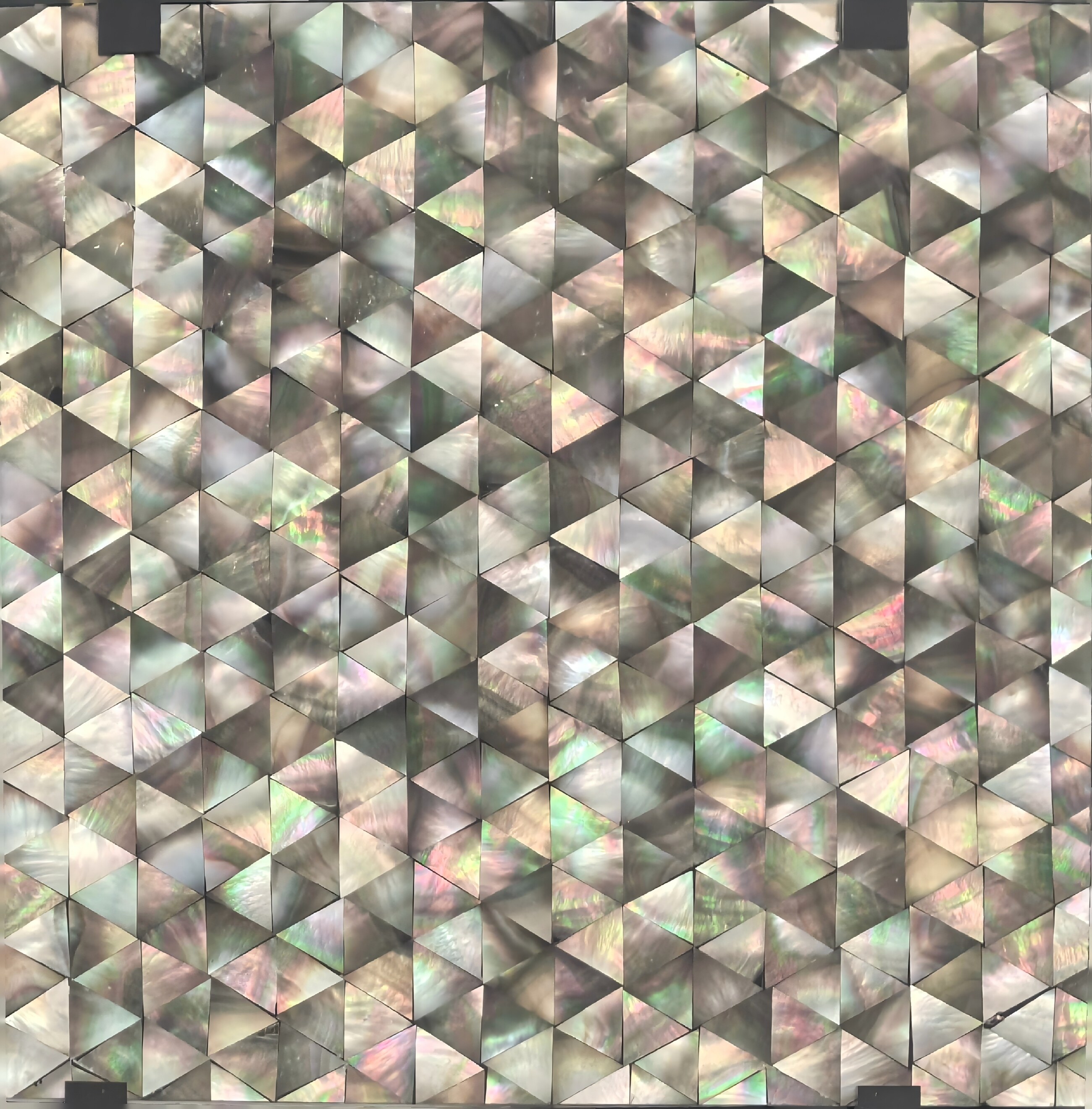 Black Pearl Shell Mosaic Detail 6