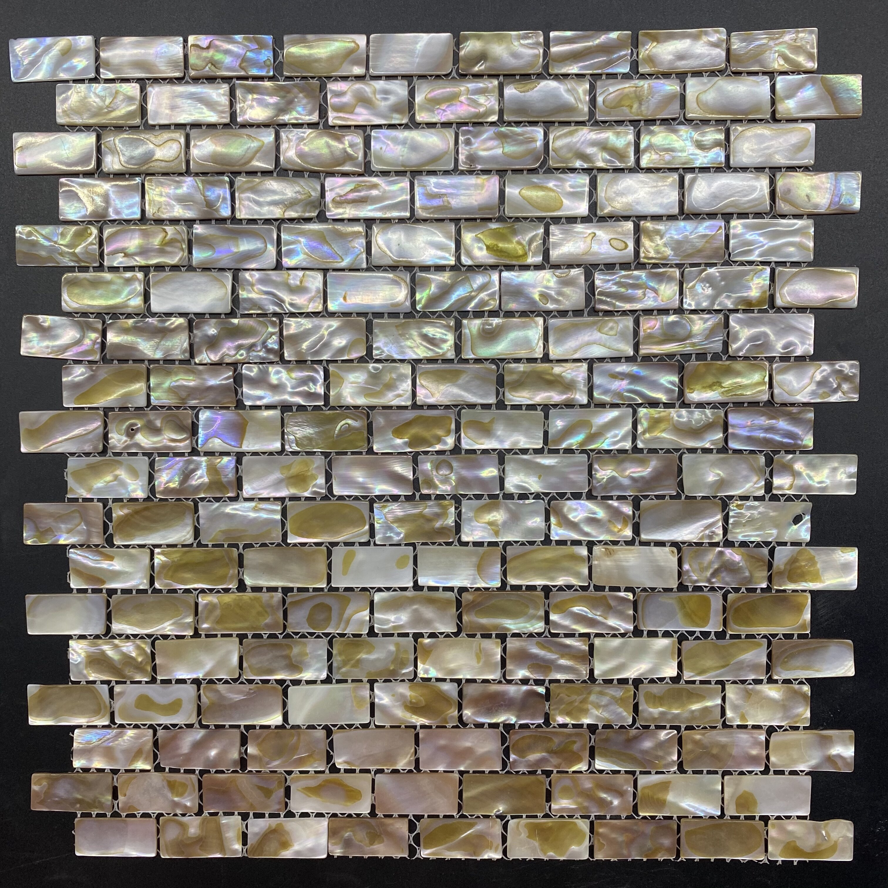 Rectangular Oil-Spotted Tight-Pattern Detail View 4