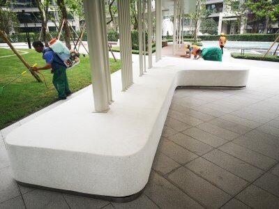 Sydney Harbour Shell Terrazzo Gazebo (Whole Series Detail Image 2)