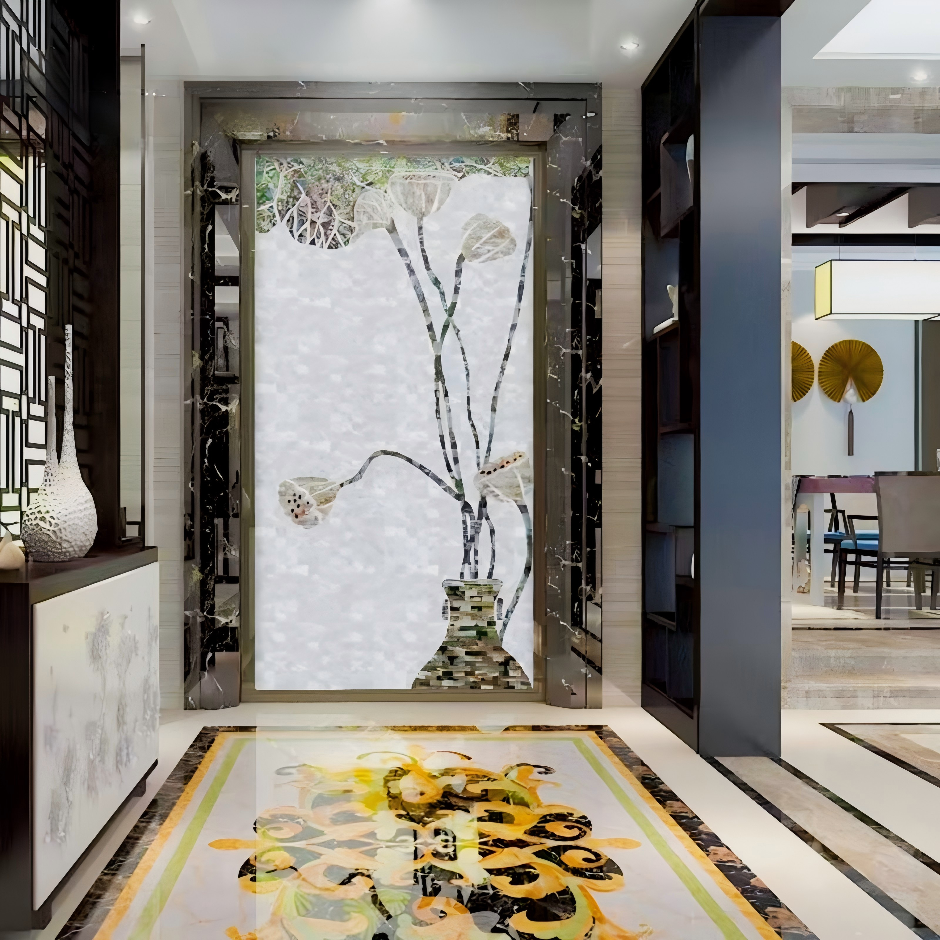 Wall decor for a high-end club in Nanshan, Shenzhen
