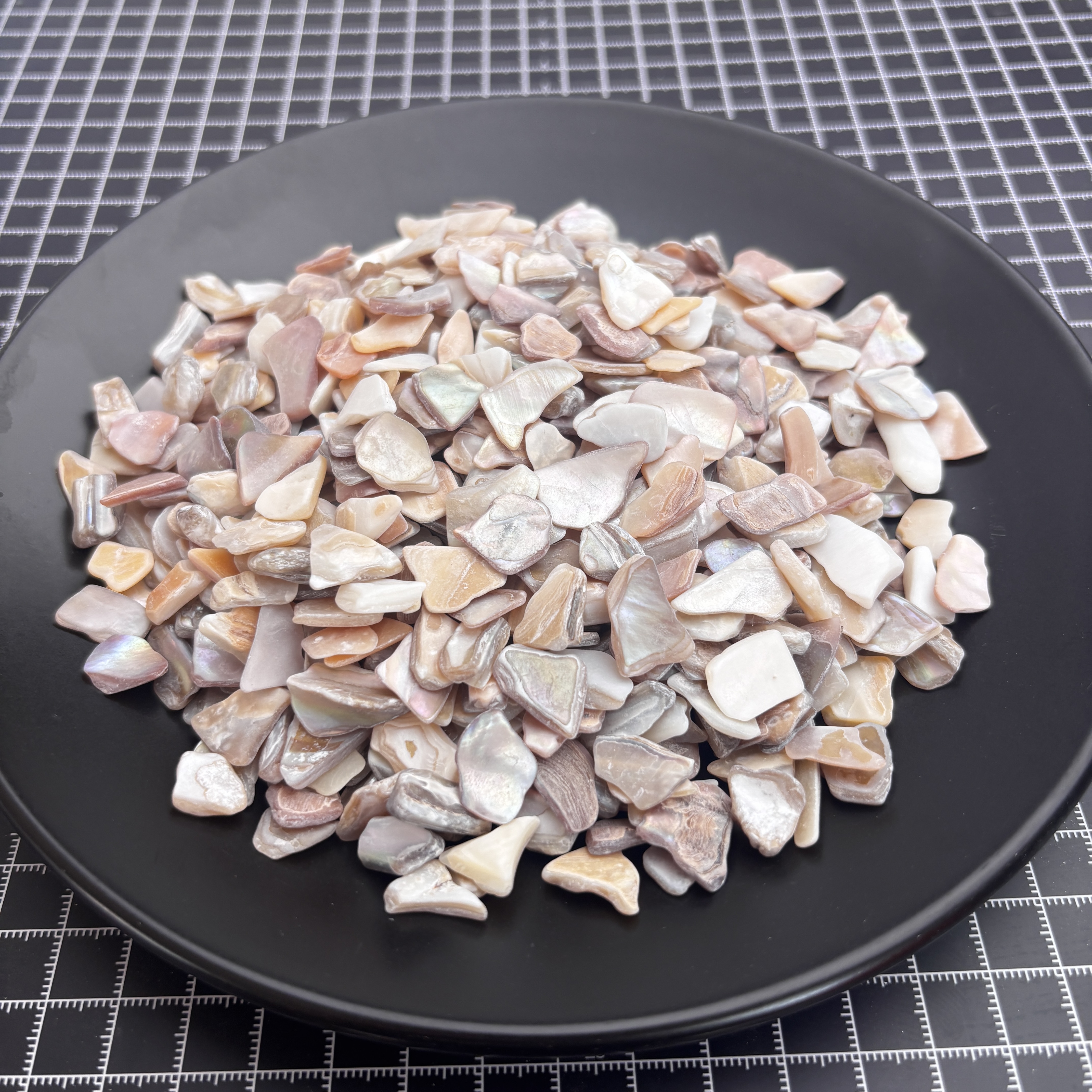 10-14mm Mother-of-Pearl Granules, Washed & Peeled