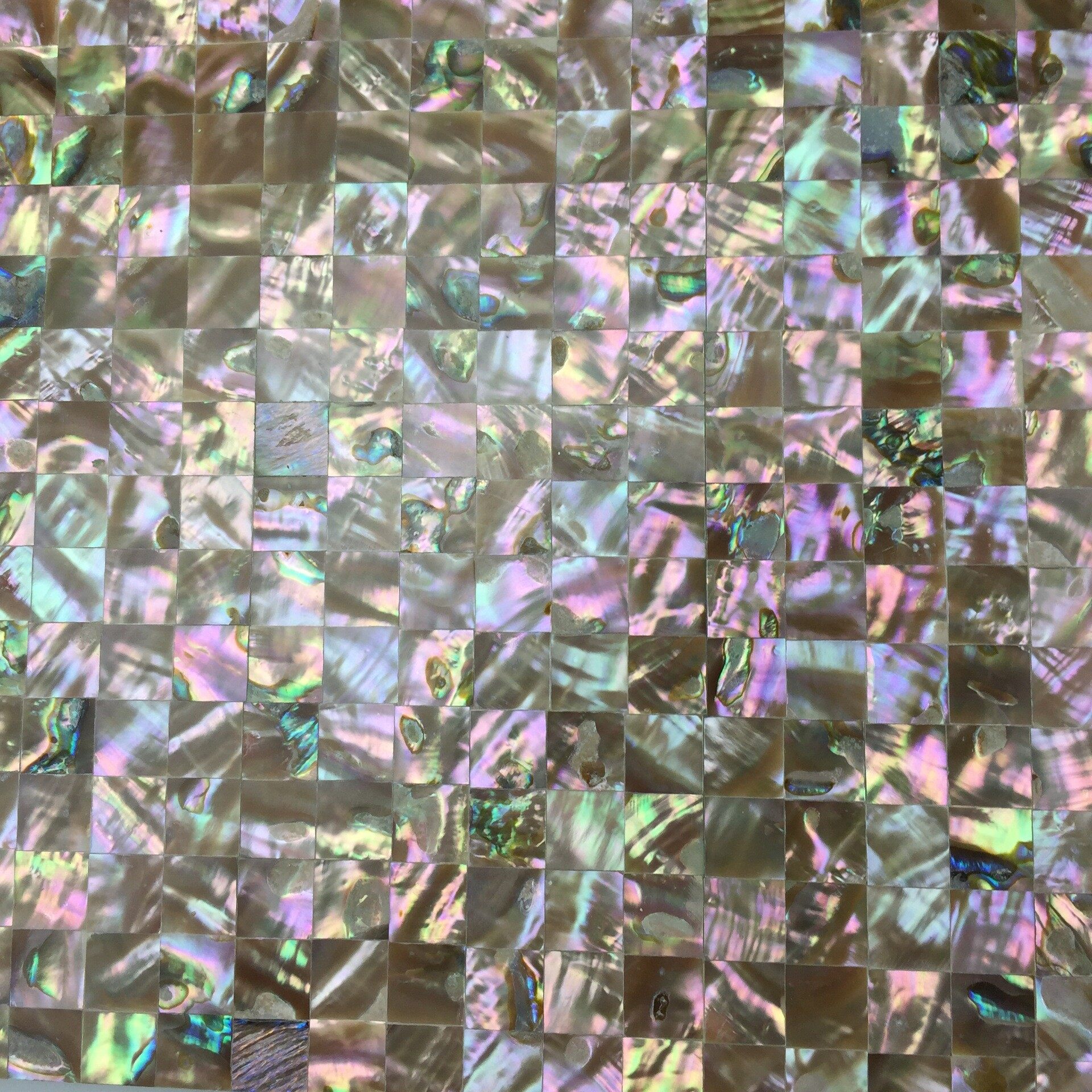 Paua Abalone Mosaic Inset – Detail View 3