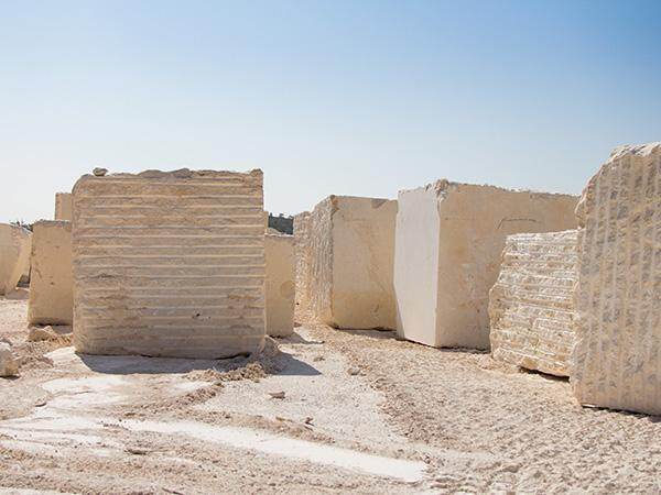 new andromeda white granite blocks