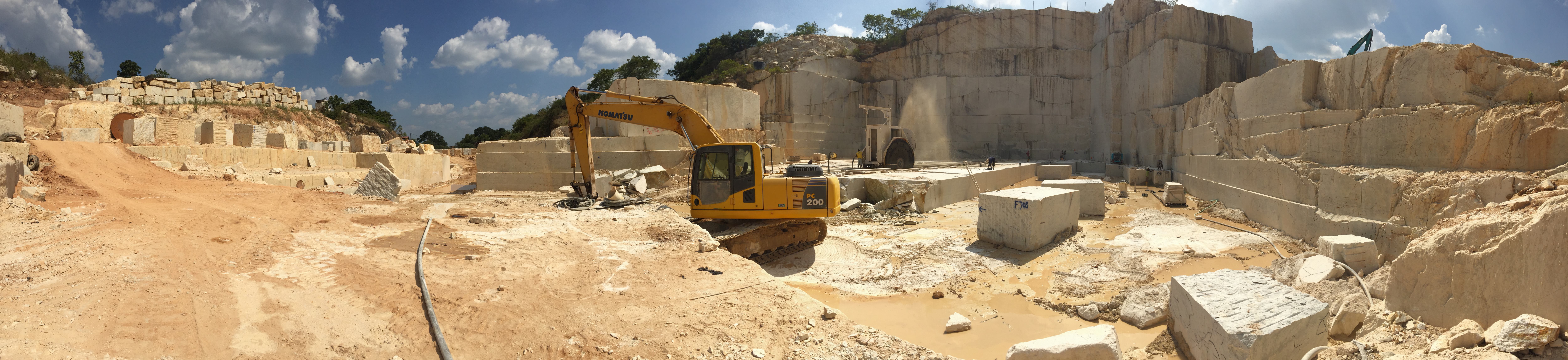 New Andromeda White Granite Quarry