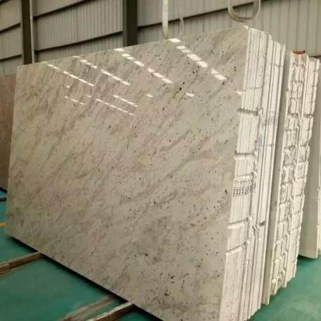 andromeda white granite big slabs polsihed finish 20/30mm