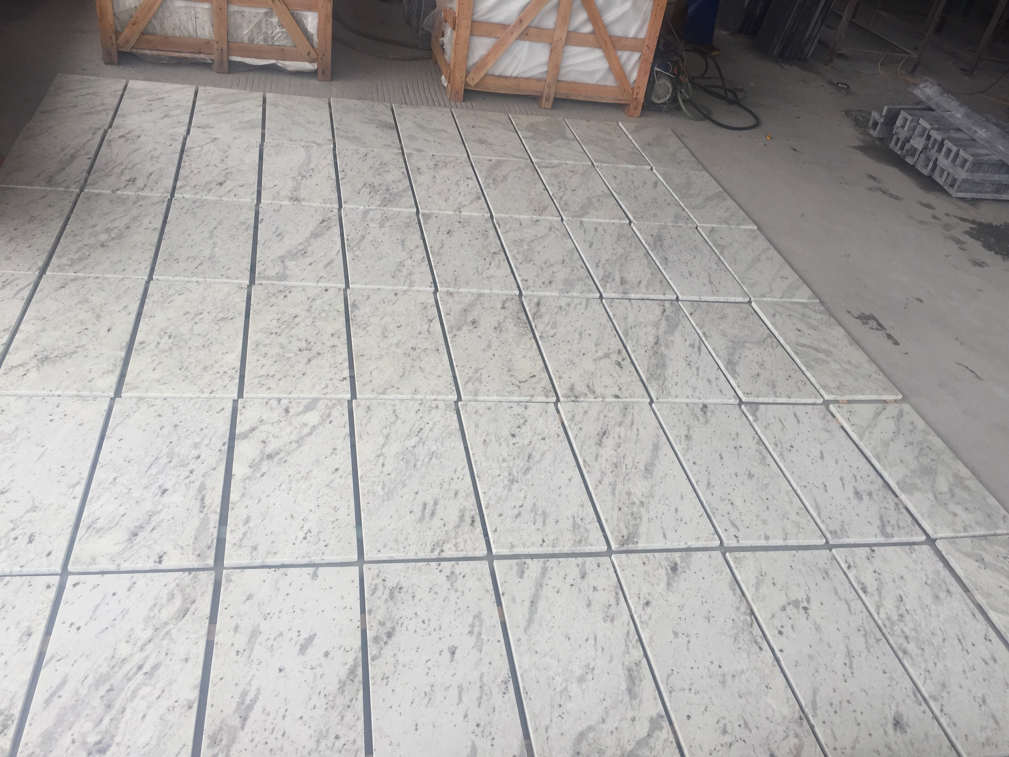 andromeda white granite tiles polished