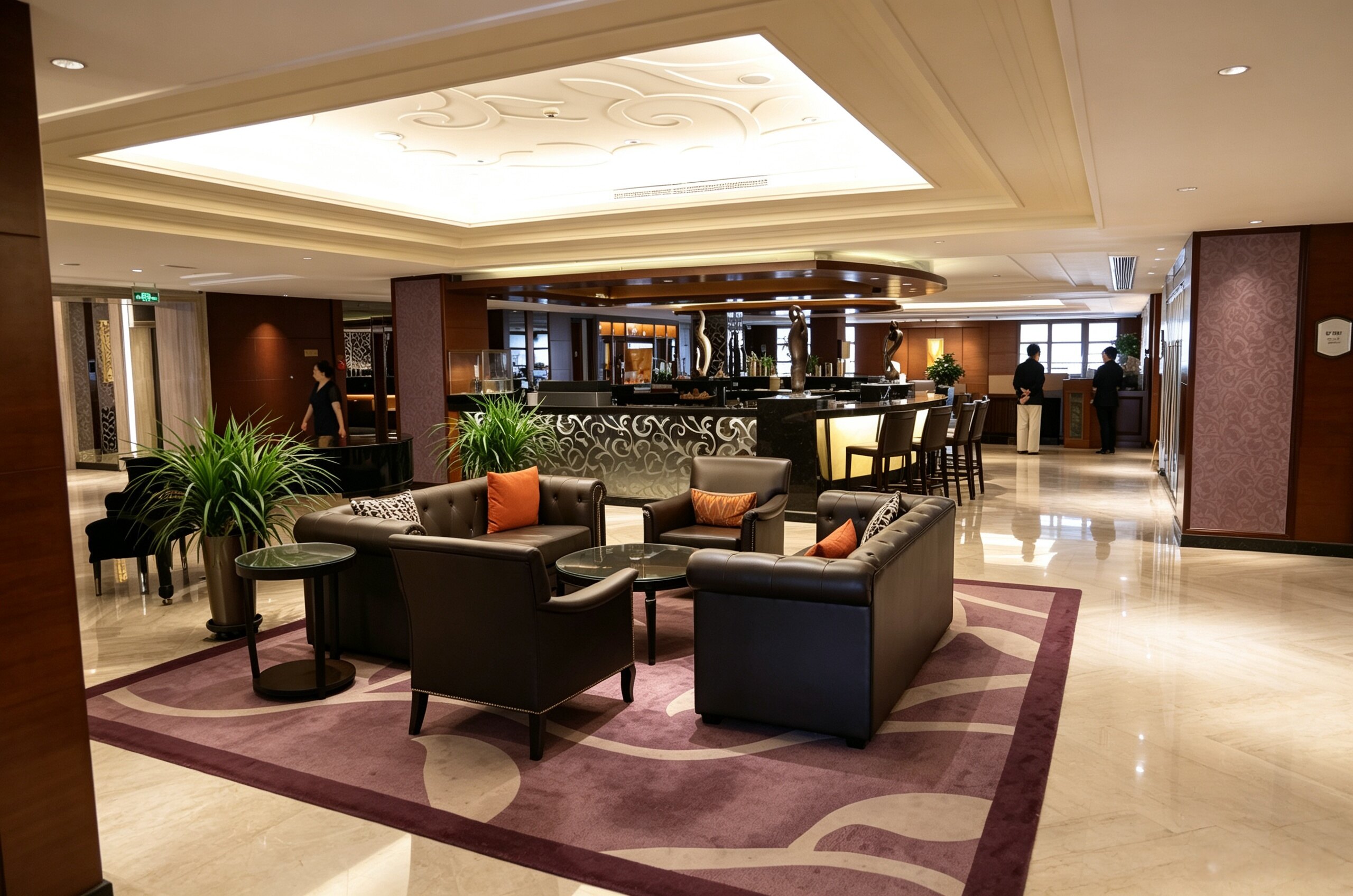 Lobby Lounge Area