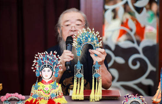 Peking Opera Headdress and Painted Masks
