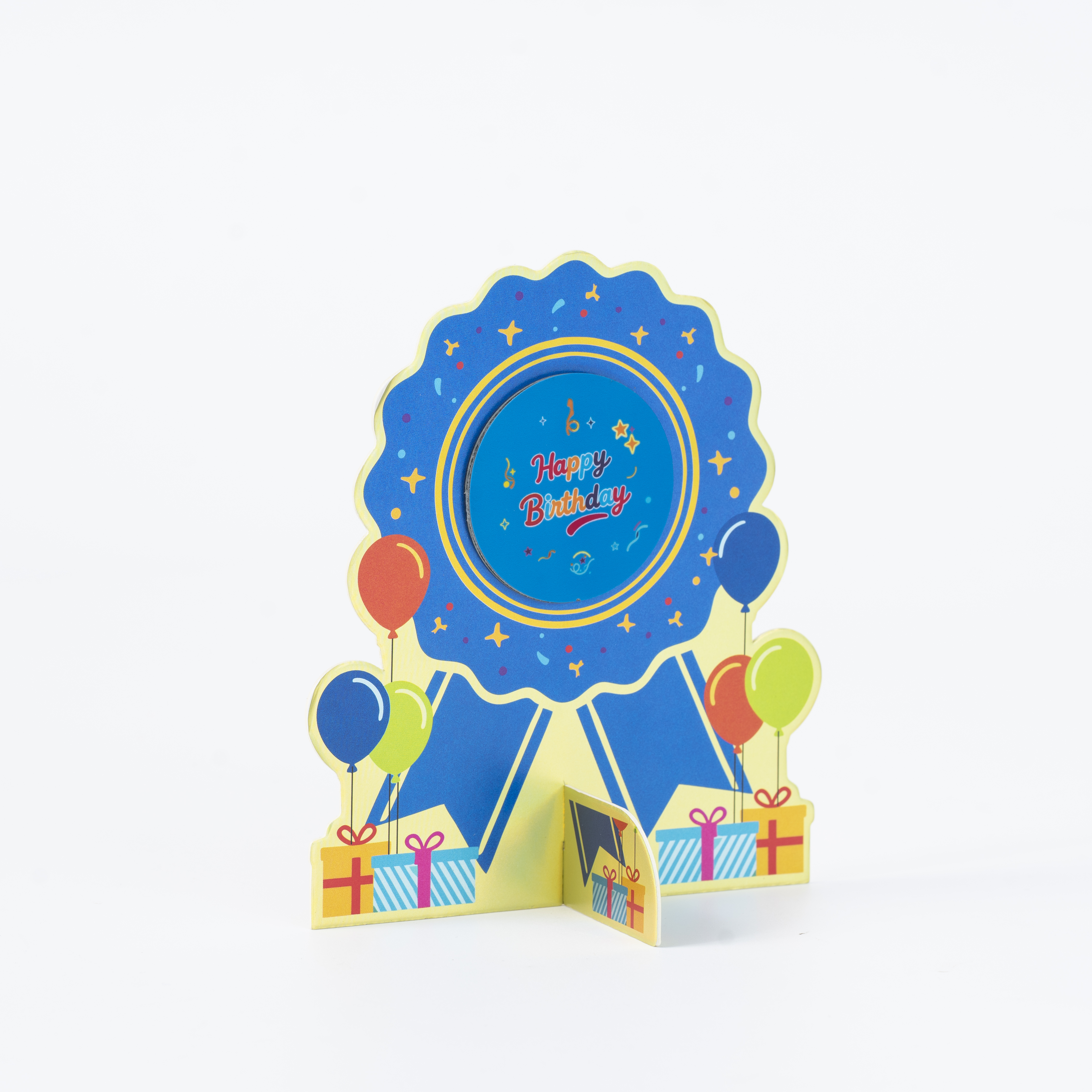Birthday Ribbon Medal LED Gift