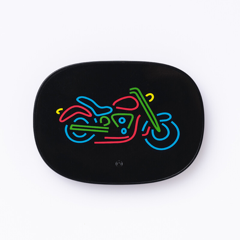 Motorcycle Neon LED Badge
