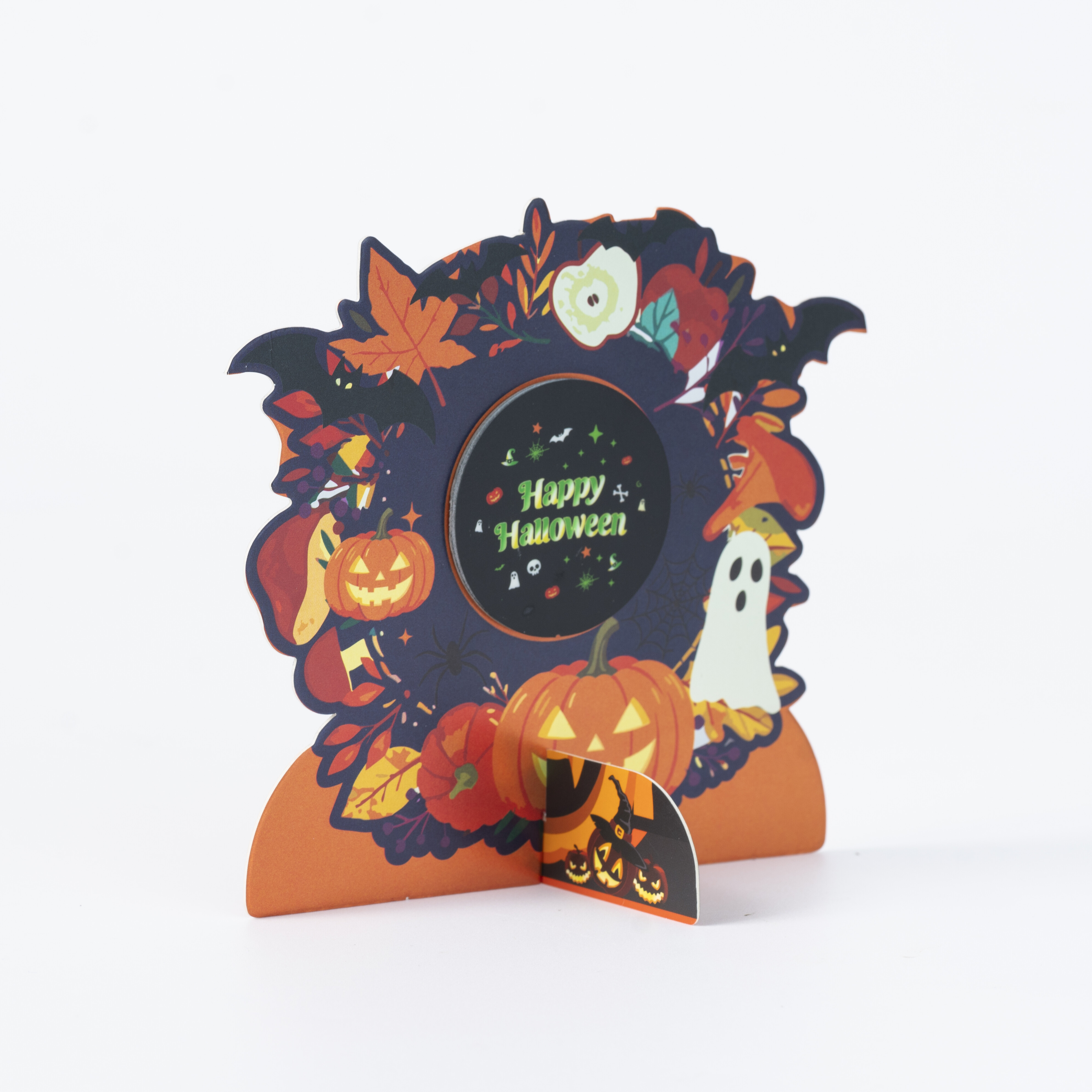 Halloween Autumn Wreath LED Gift