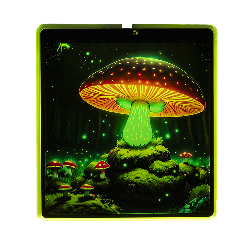 Glowing Mushroom Forest LED Mouse Pad