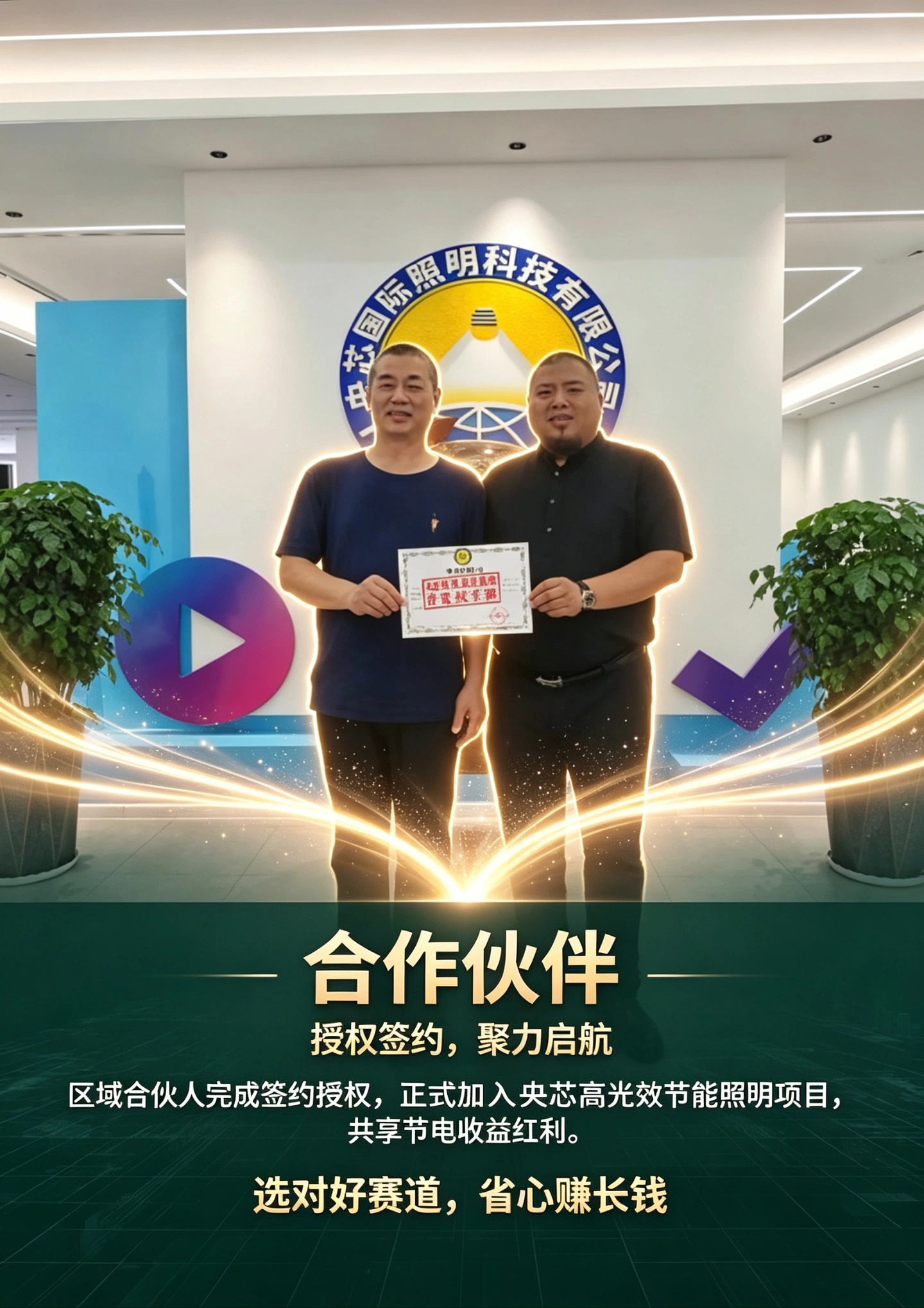 授权合影 3