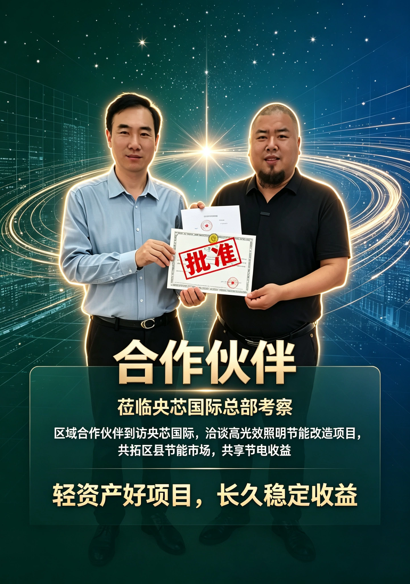 授权合影 1