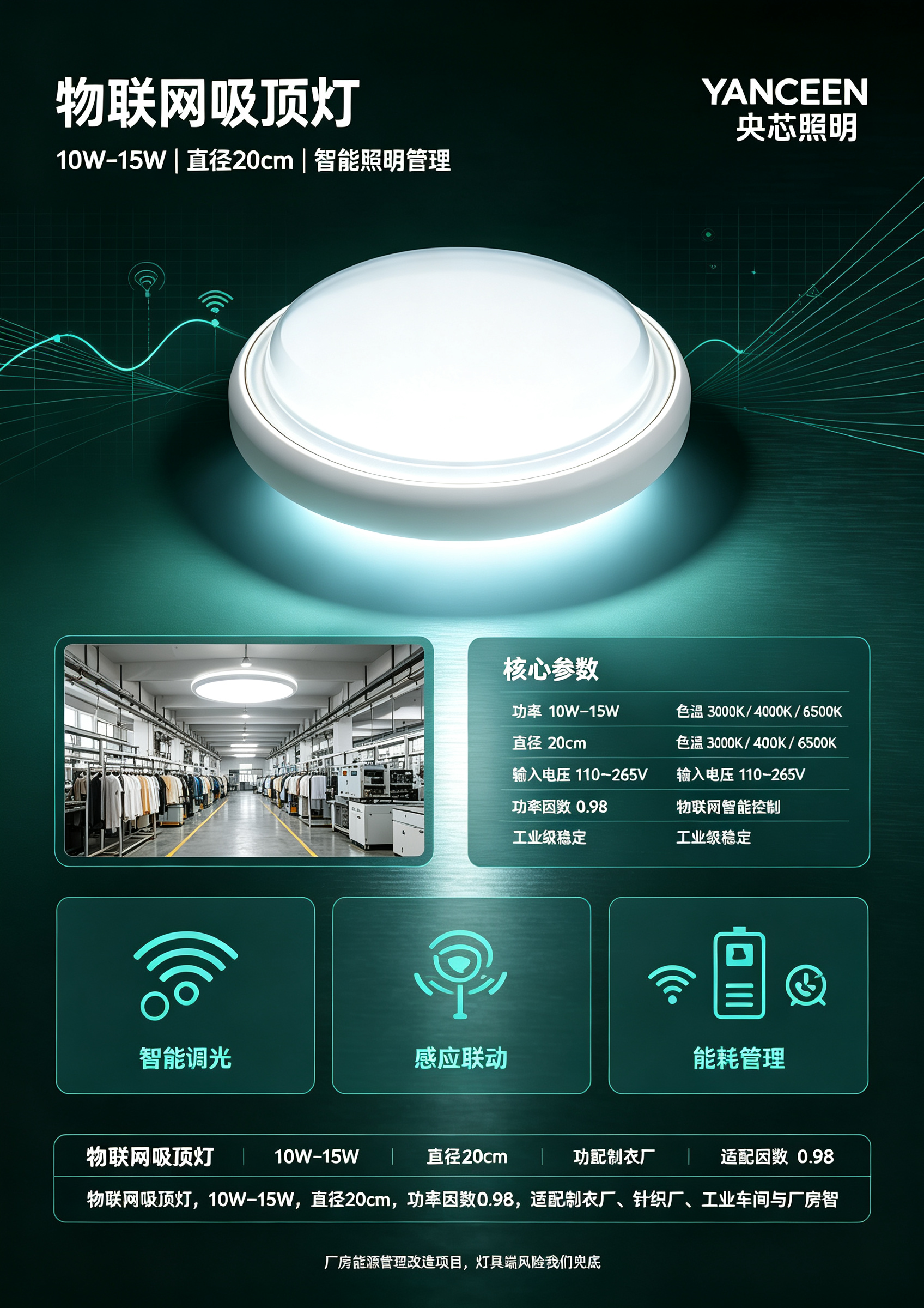 物联网吸顶灯