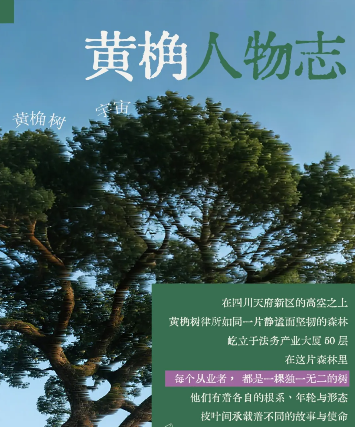 黄桷人物志 | 点击查看“第二棵树”