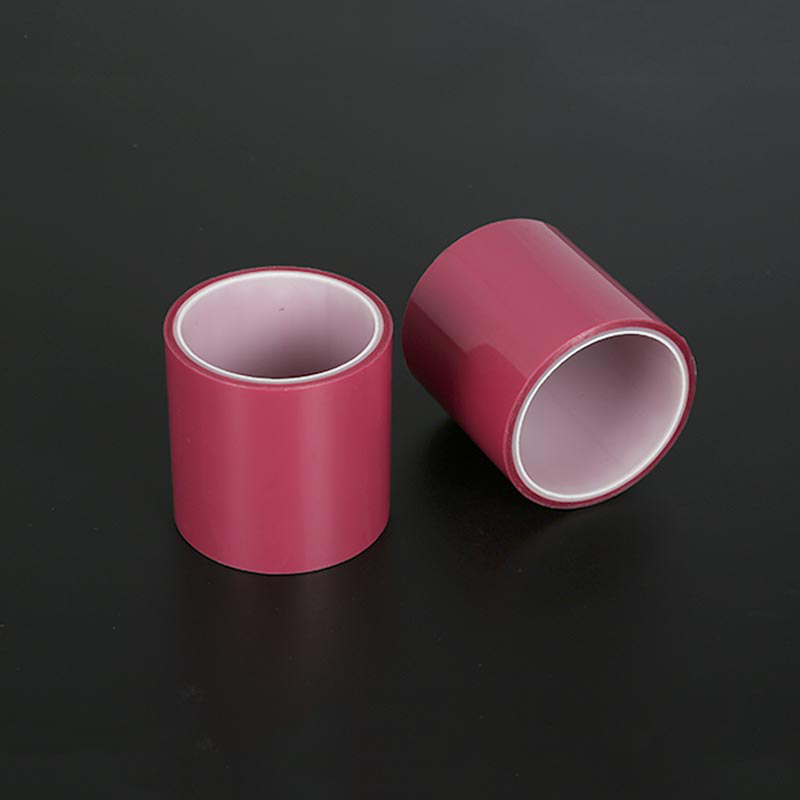 PET High Temperature Tape (Dark Red·Double Layer Adhesive·Customizable)