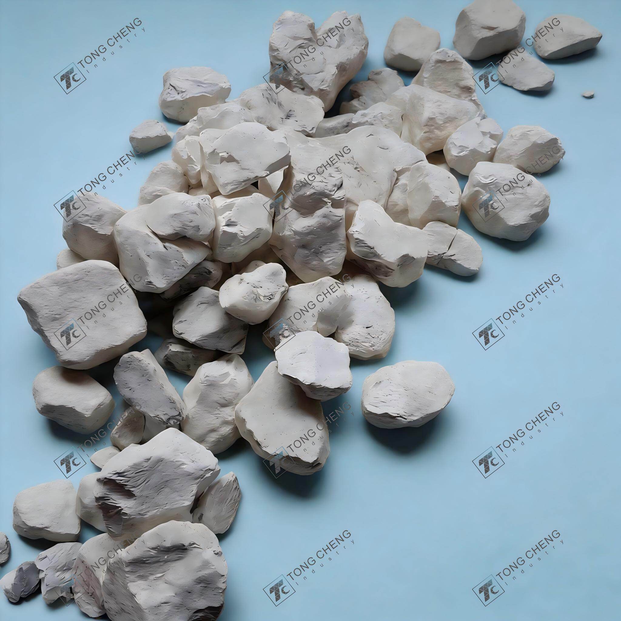 Reburned dolomite