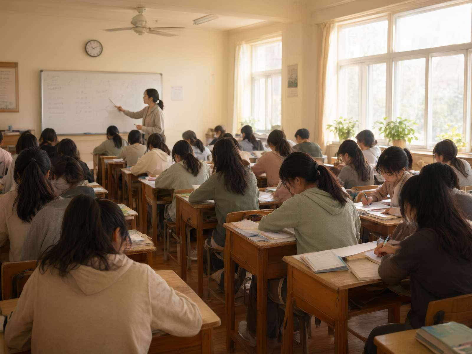 Small-class teaching classroom setting