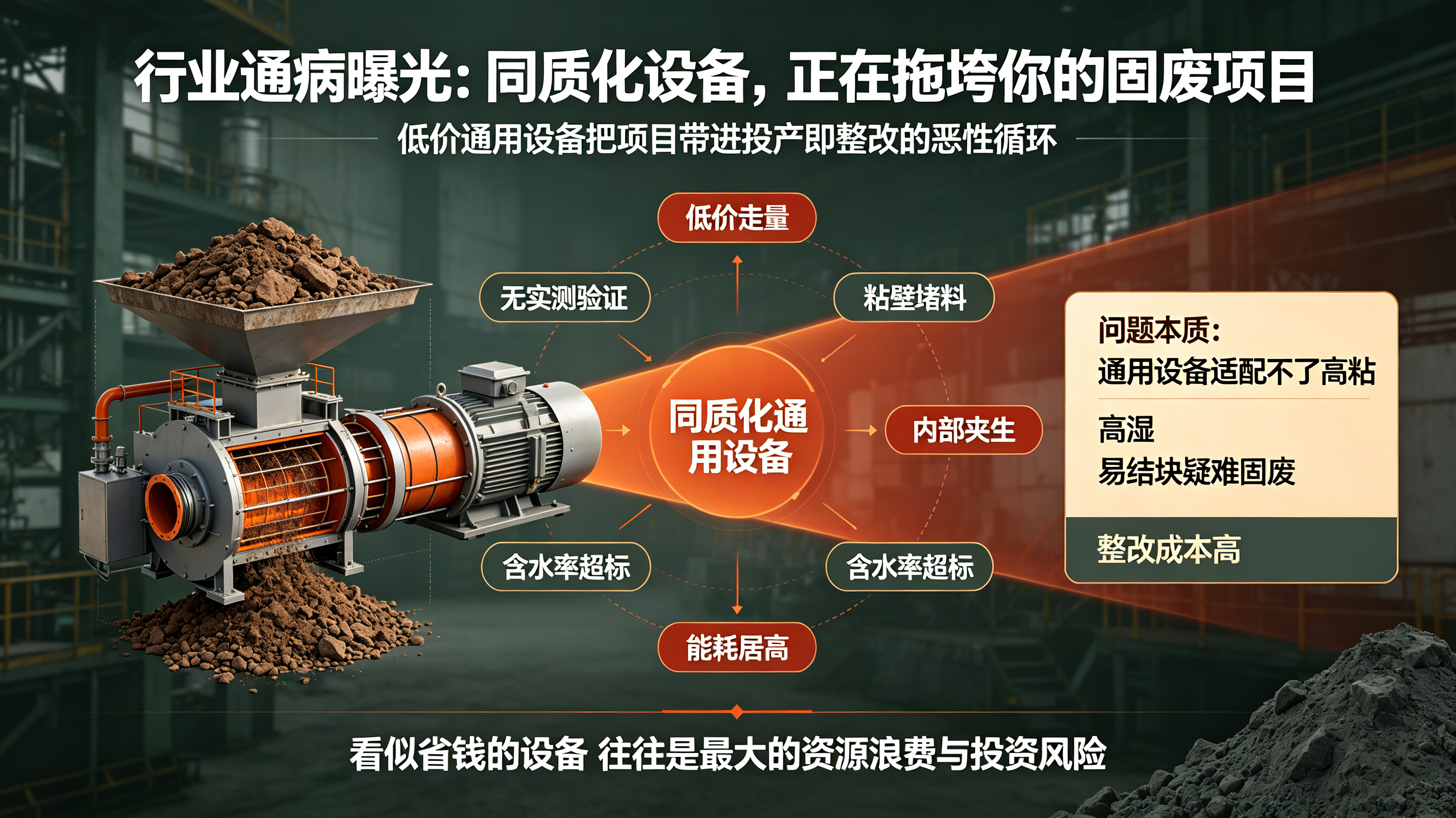 专注疑难固废烘干成套解决方案|金万泓机械,技术驱动固废资源化发展